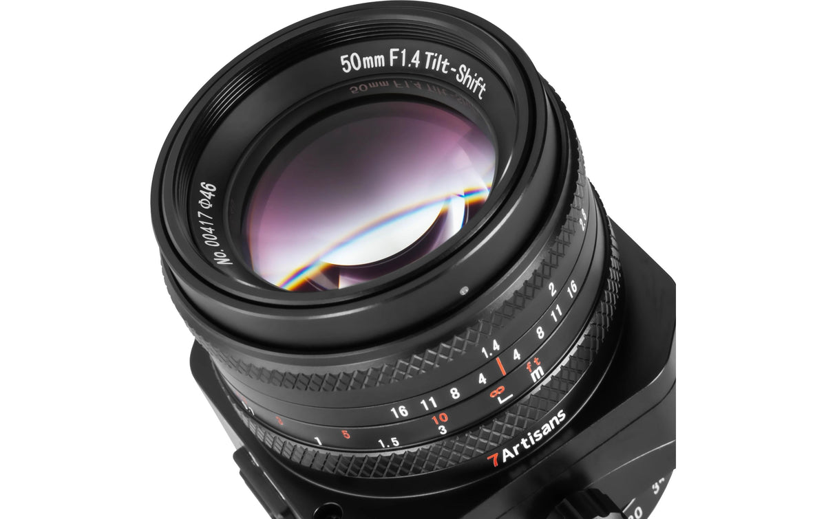 7Artisans TS103B Tilt-shift Objektiv (MFT) – 50 mm f/1.4