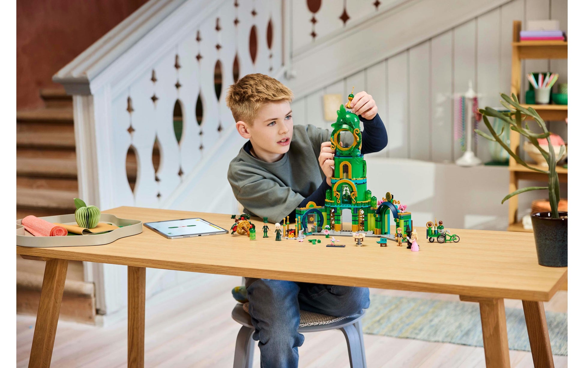 LEGO 3D Puzzle Willkommen in Emerald City – Wicked – 945-teilig – 37 × 39 × 13 cm – ab 9 Jahren