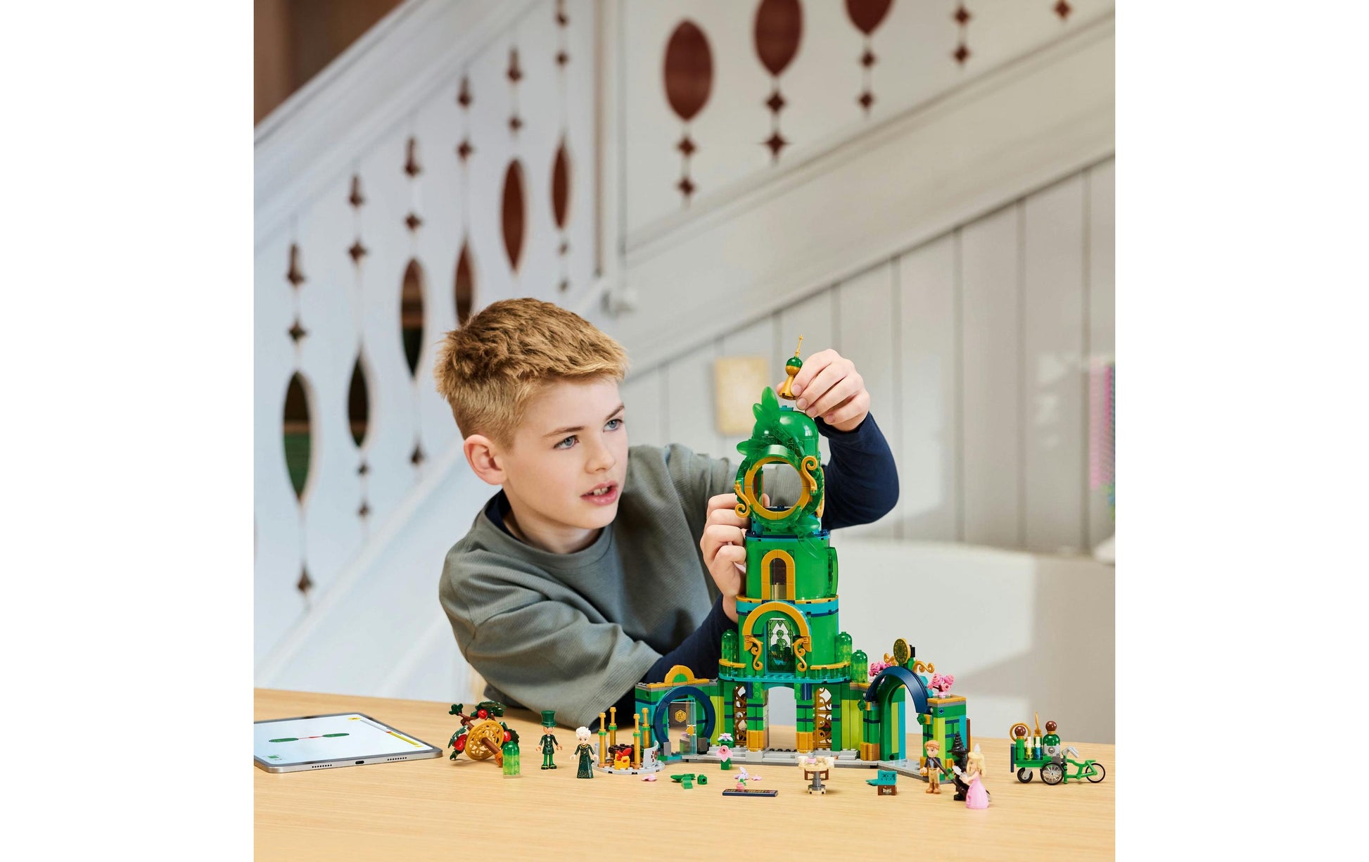 LEGO 3D Puzzle Willkommen in Emerald City – Wicked – 945-teilig – 37 × 39 × 13 cm – ab 9 Jahren