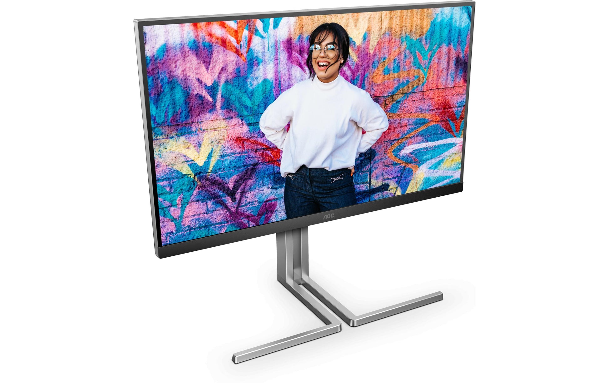 AOC Q27U3CV – 27", 2560 × 1440 (WQHD), IPS, USB-C 96 W, LAN, DisplayHDR 400