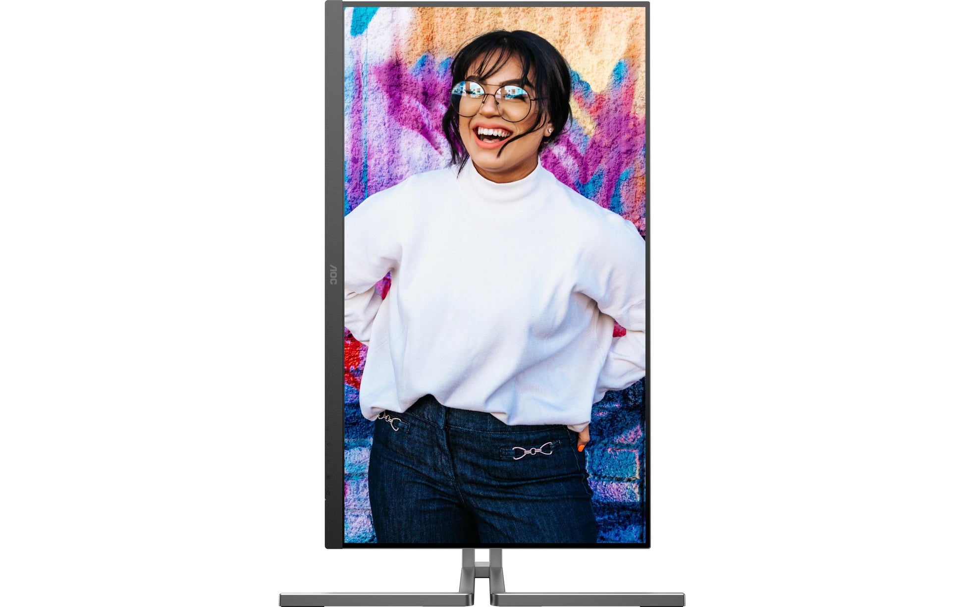 AOC Q27U3CV – 27", 2560 × 1440 (WQHD), IPS, USB-C 96 W, LAN, DisplayHDR 400