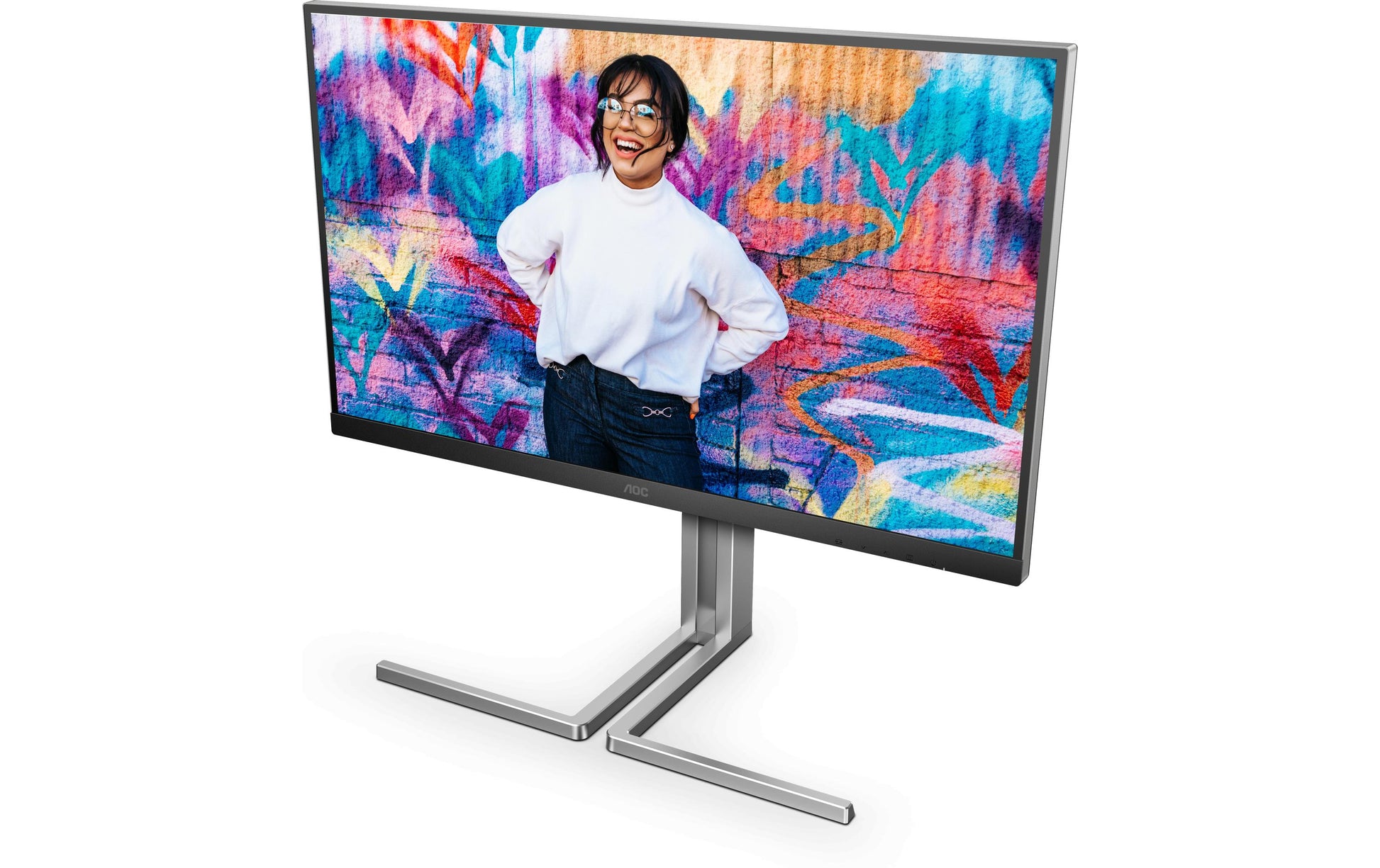 AOC Q27U3CV – 27", 2560 × 1440 (WQHD), IPS, USB-C 96 W, LAN, DisplayHDR 400