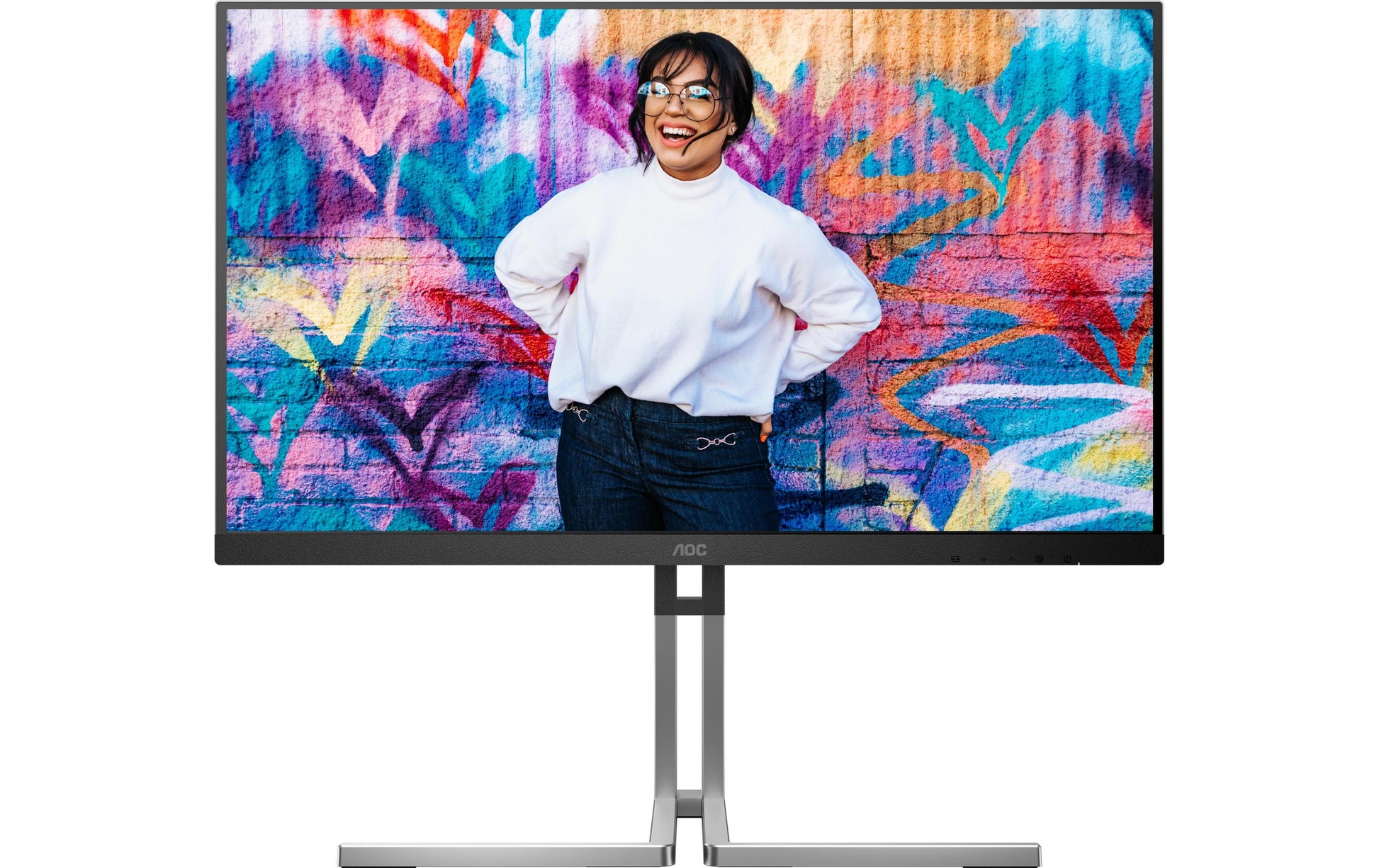 AOC Q27U3CV – 27", 2560 × 1440 (WQHD), IPS, USB-C 96 W, LAN, DisplayHDR 400