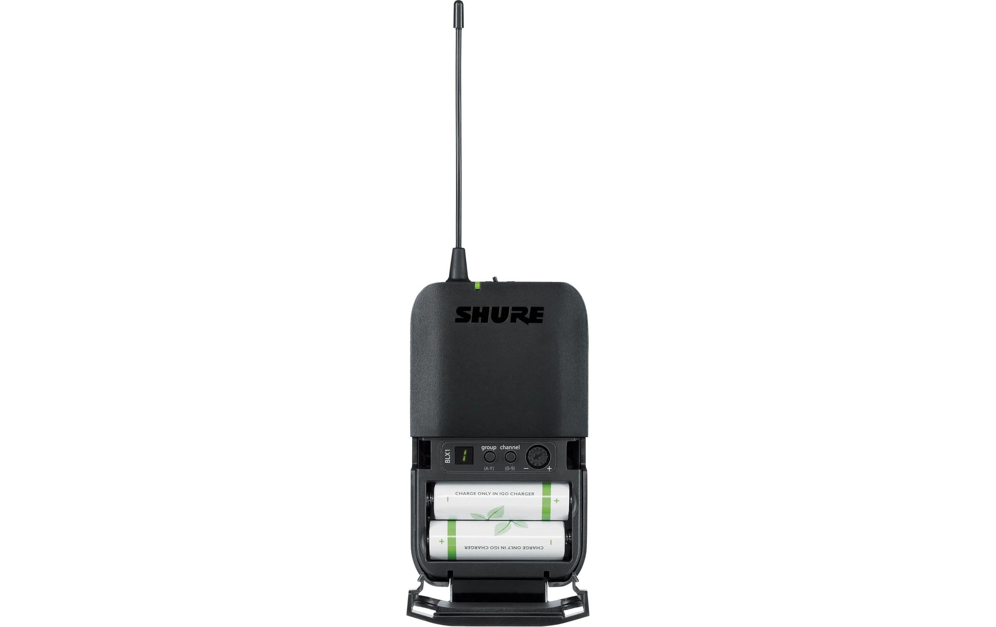 Shure BLX1288/P31-M17 Bühnenmikrofon – 6,35 mm Klinke, XLR, Kabellos (606–630 MHz), Niere, 100 m, Schwarz