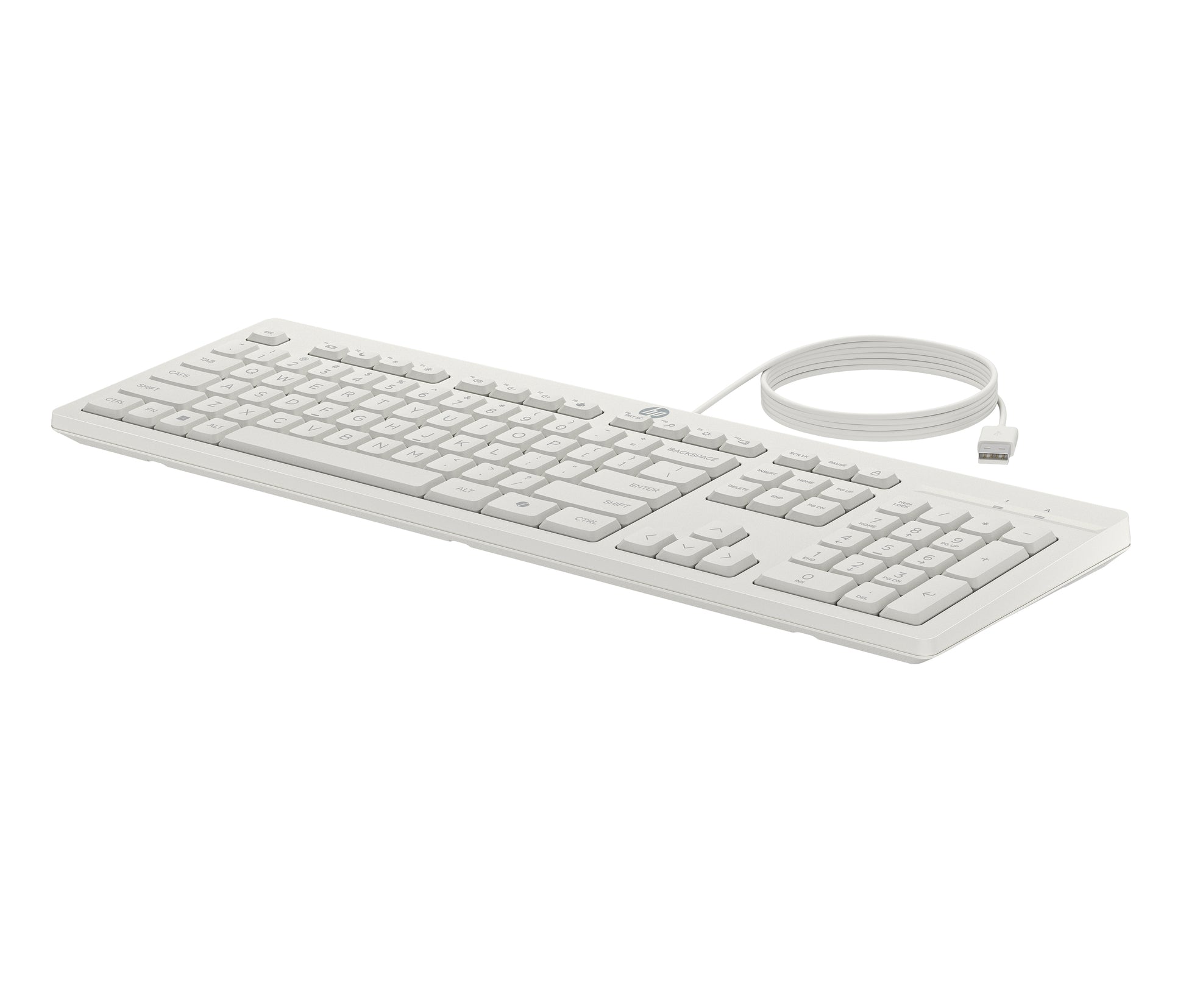 HP 225 – Tastatur-Maus-Set – 100% – kabelgebunden (USB) – Weiss