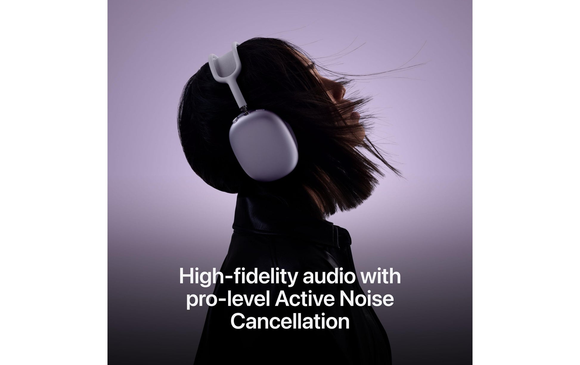 Apple AirPods Max 2024 – Over-Ear Bluetooth ANC Headset – Schwarz – für Apple Siri, bis 20 h