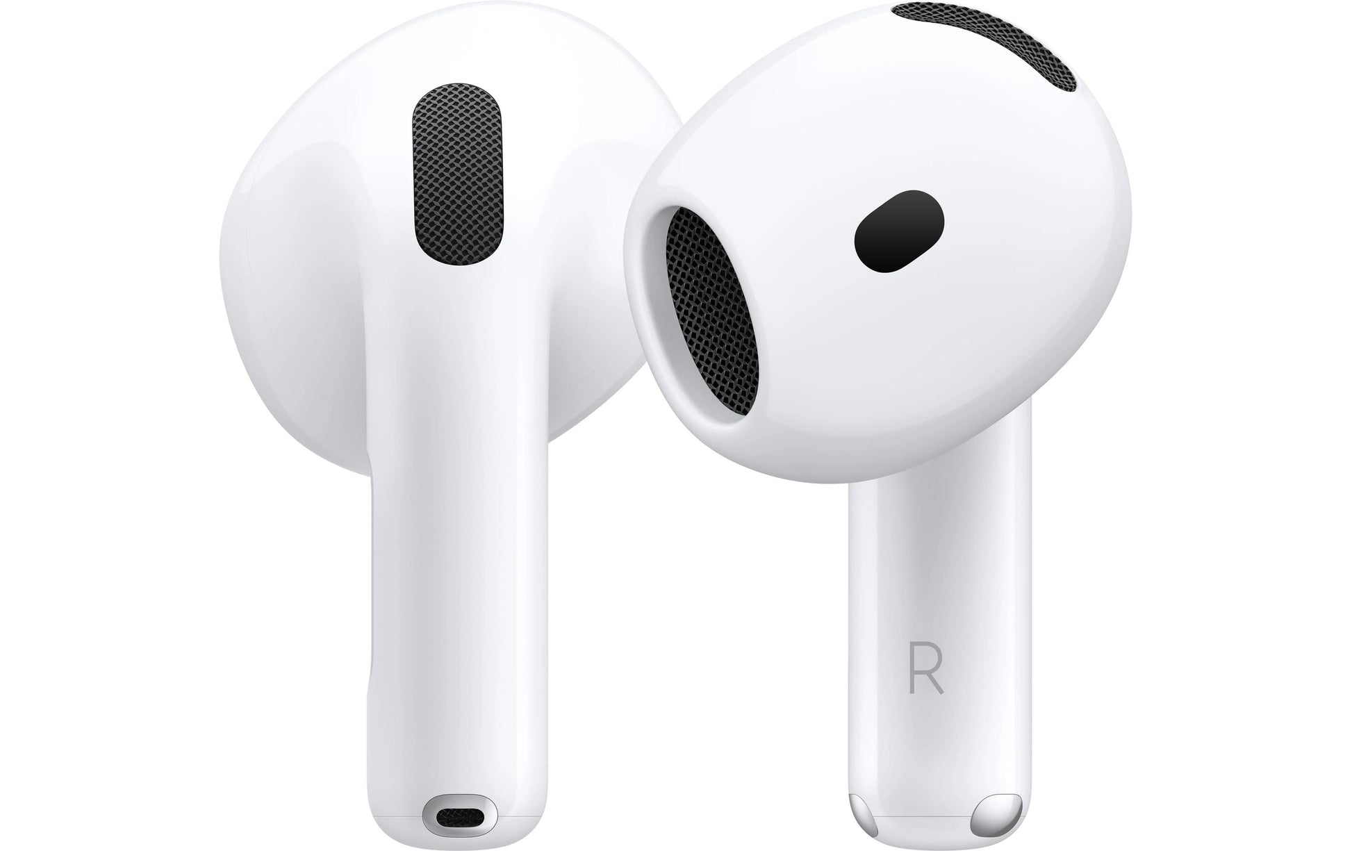 Apple AirPods (4. Generation) TWS In-Ear – ANC, mit Ladecase, Qi-Ladecase, Weiss, BT 5,3
