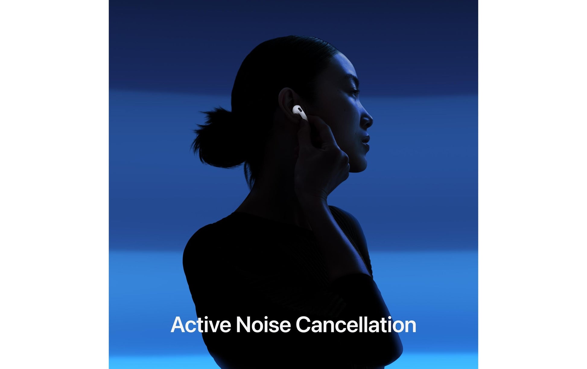 Apple AirPods (4. Generation) TWS In-Ear – ANC, mit Ladecase, Qi-Ladecase, Weiss, BT 5,3