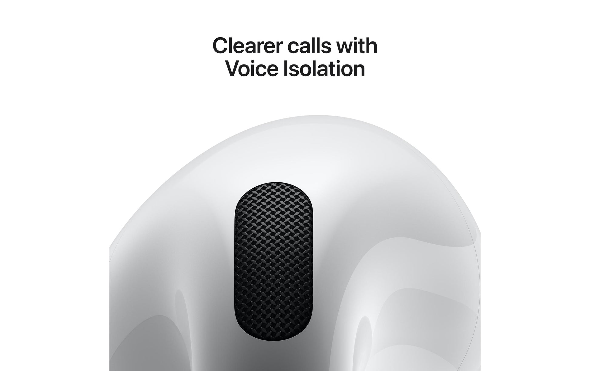 Apple AirPods (4. Generation) TWS In-Ear – ANC, mit Ladecase, Qi-Ladecase, Weiss, BT 5,3