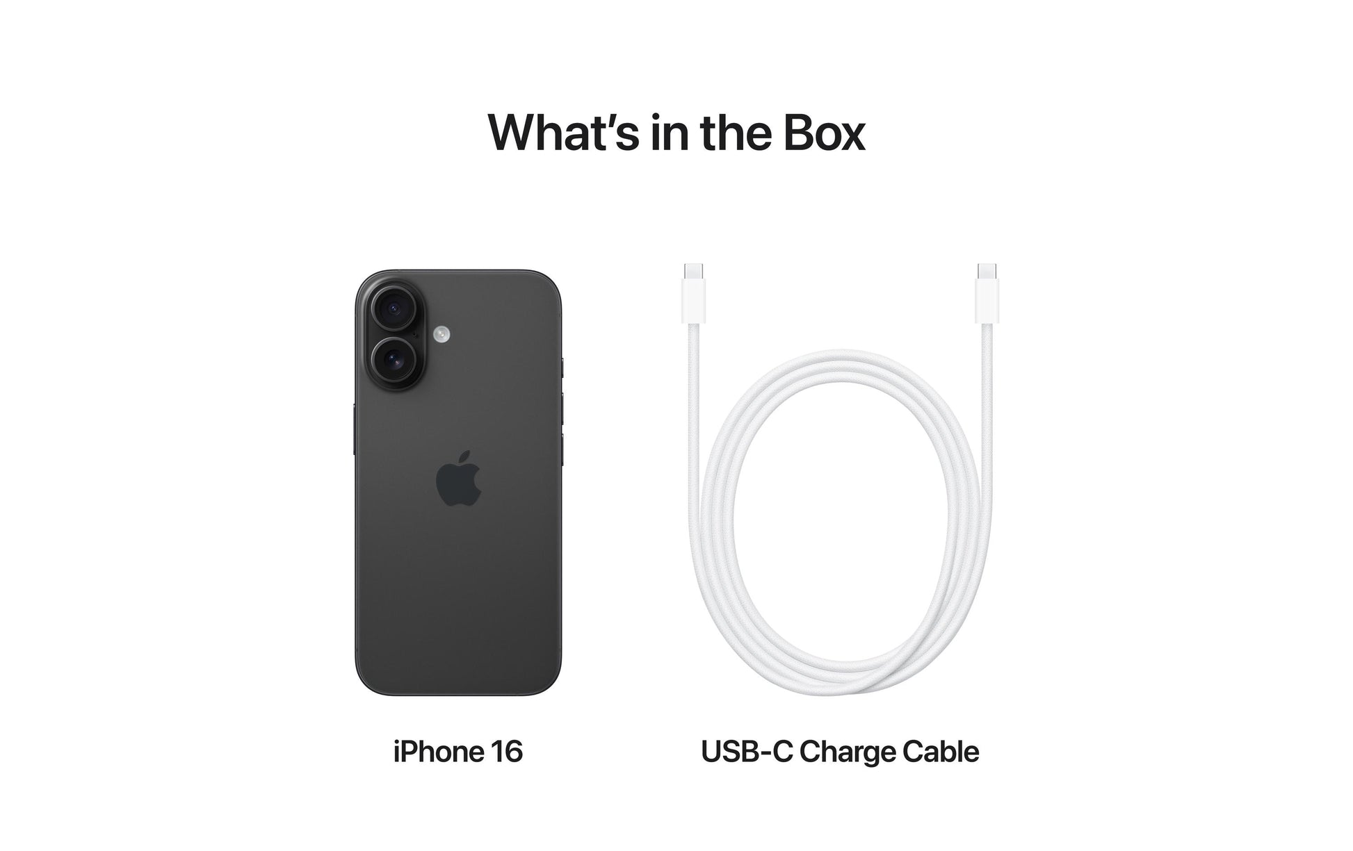 Apple iPhone 16 – 6,1" – 128 GB – Schwarz