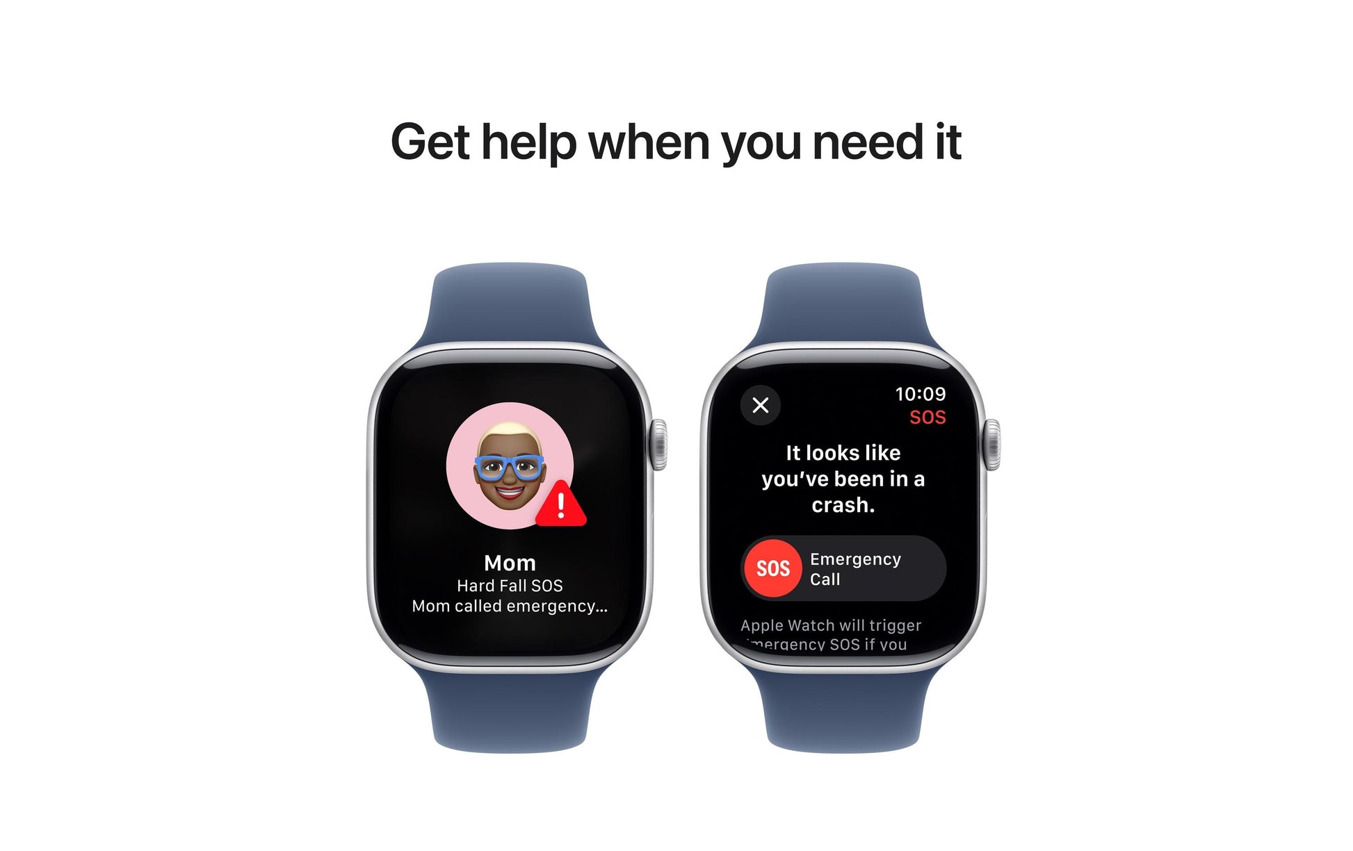 Apple Watch S10 – Smartwatch – 46 mm, LTE, OLED, 50 m, Silber (Aluminium), Denim Sportarmband (M/L)
