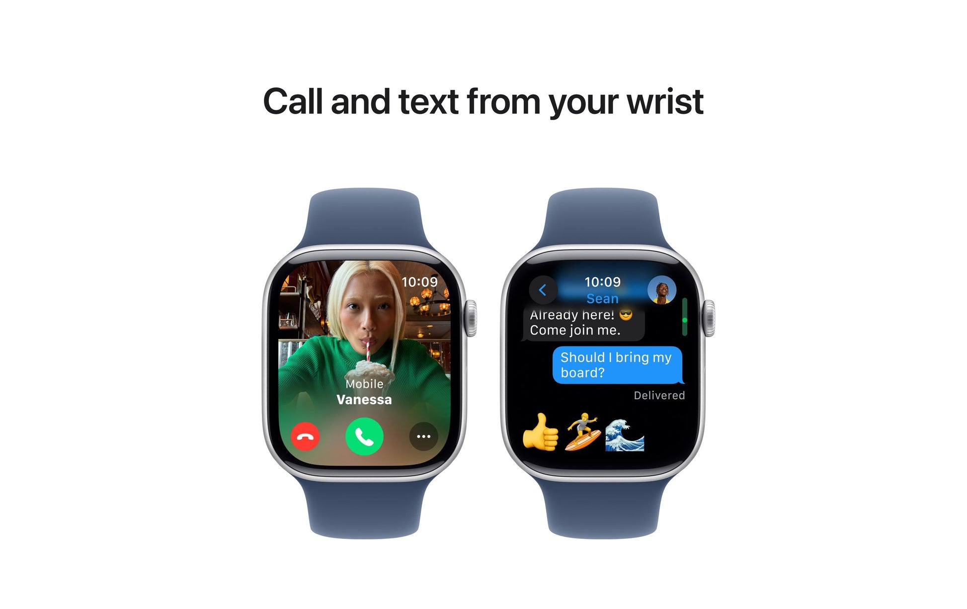 Apple Watch S10 – Smartwatch – 46 mm, GPS, OLED, 50 m, Silber, Bandgrösse S/M