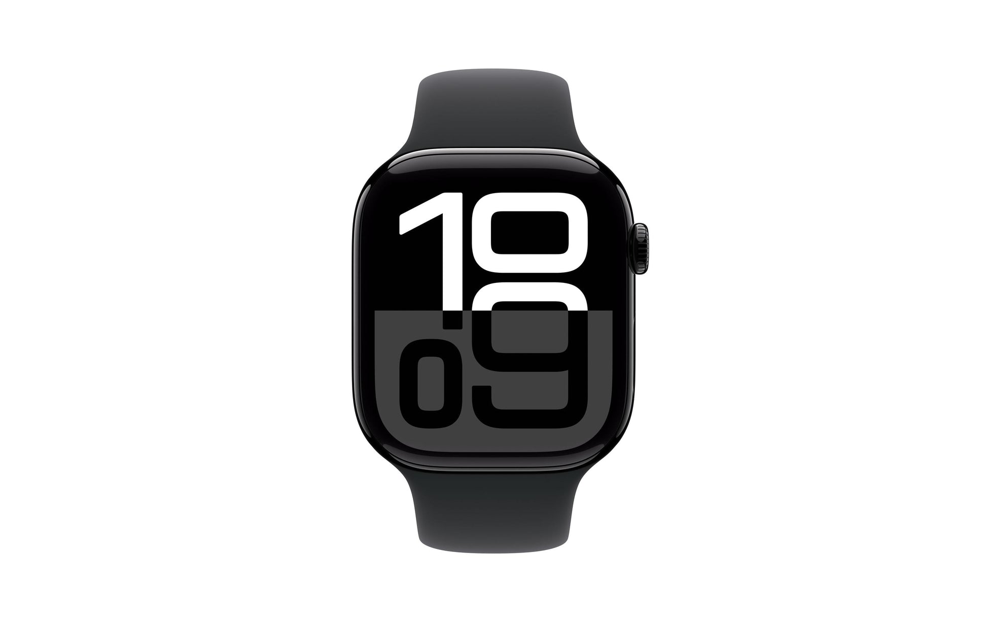 Apple Watch S10 – Smartwatch – 46 mm, LTE, AMOLED, 50 m, Schwarz, Bandgrösse S/M, Sportarmband