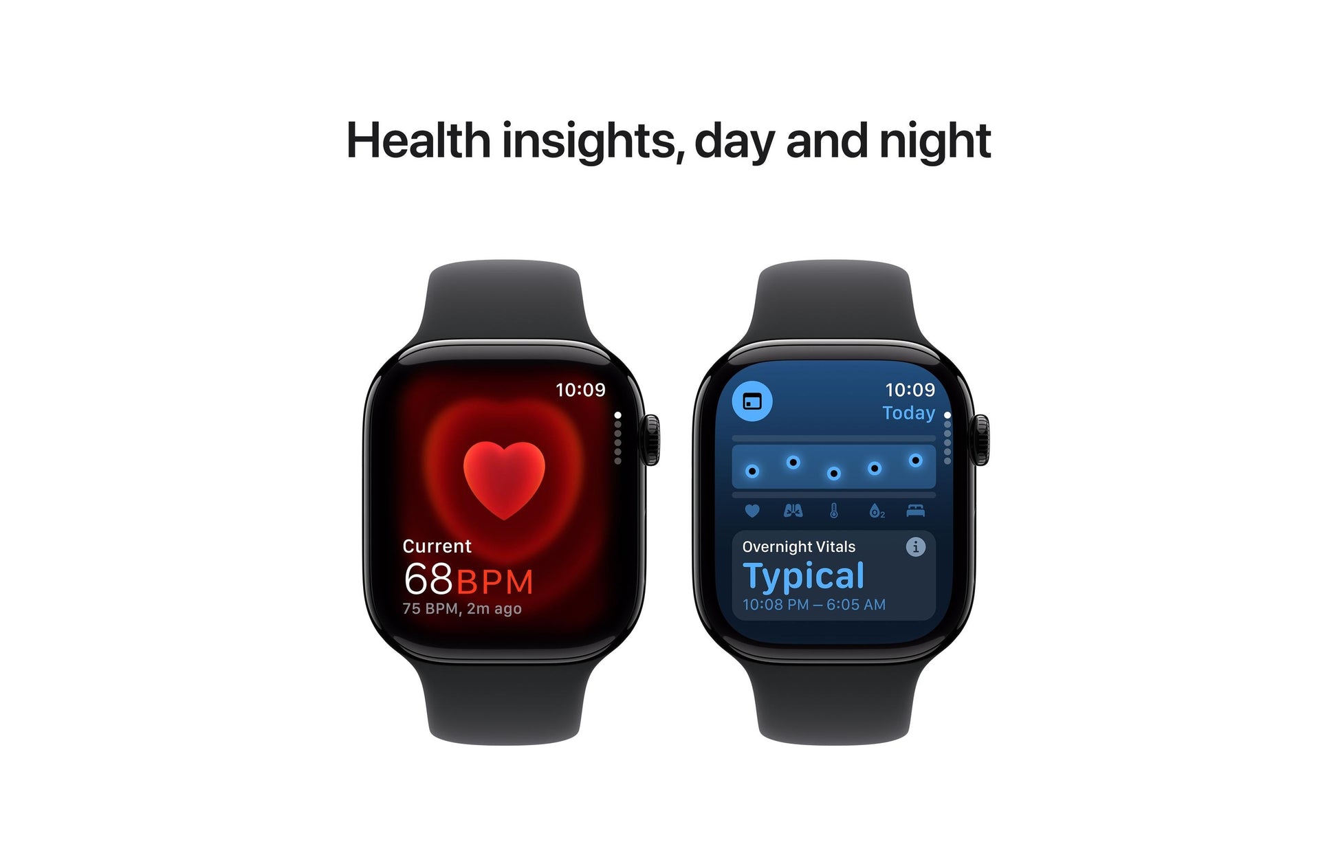 Apple Watch S10 – Smartwatch – 46 mm, LTE, OLED, 50 m, Jet Black, Bandgrösse M/L, Sportarmband