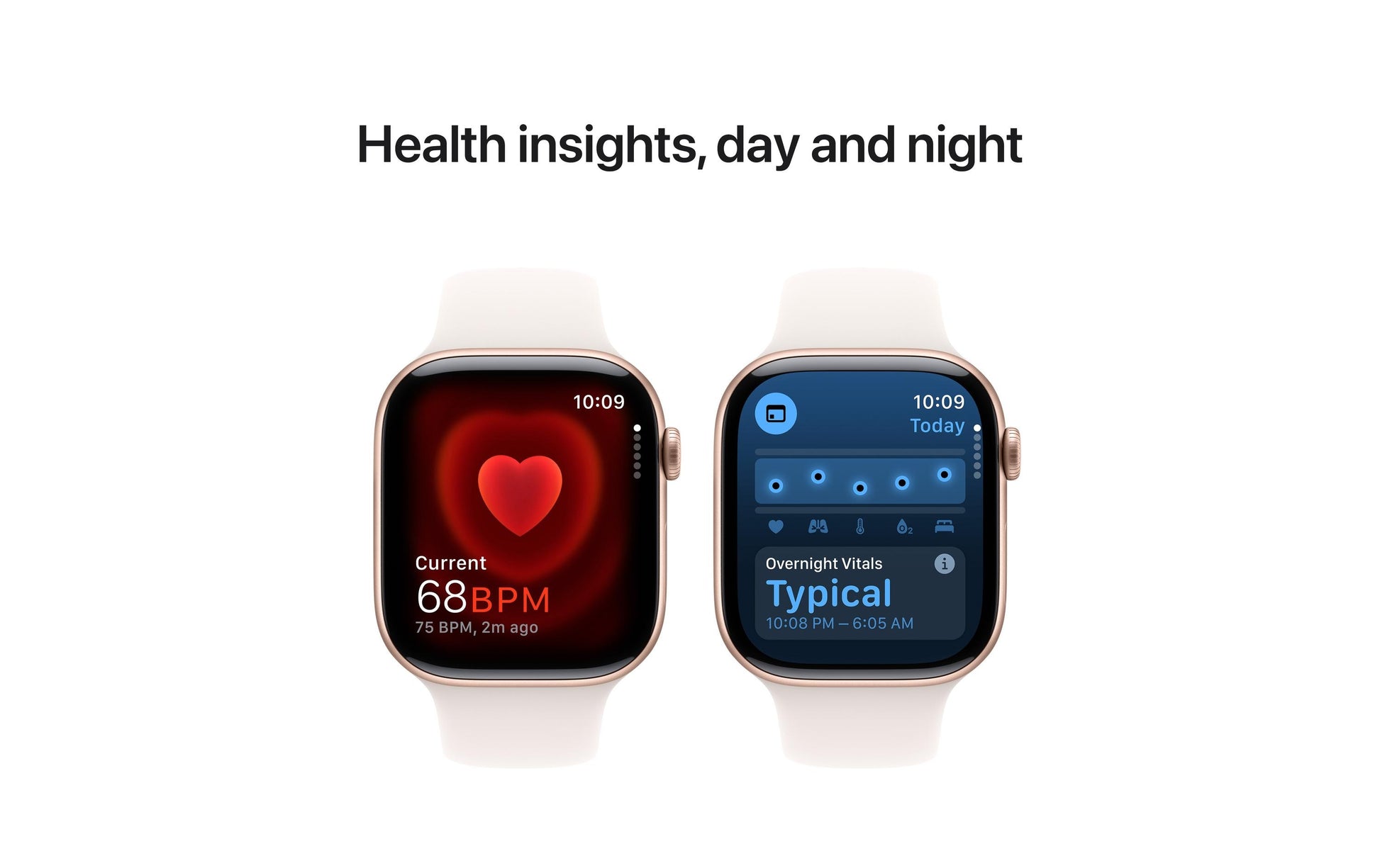 Apple Watch S10 – Smartwatch – 39 mm, LTE, 50 m, Roségold Aluminium, Light Blush Sportarmband M/L