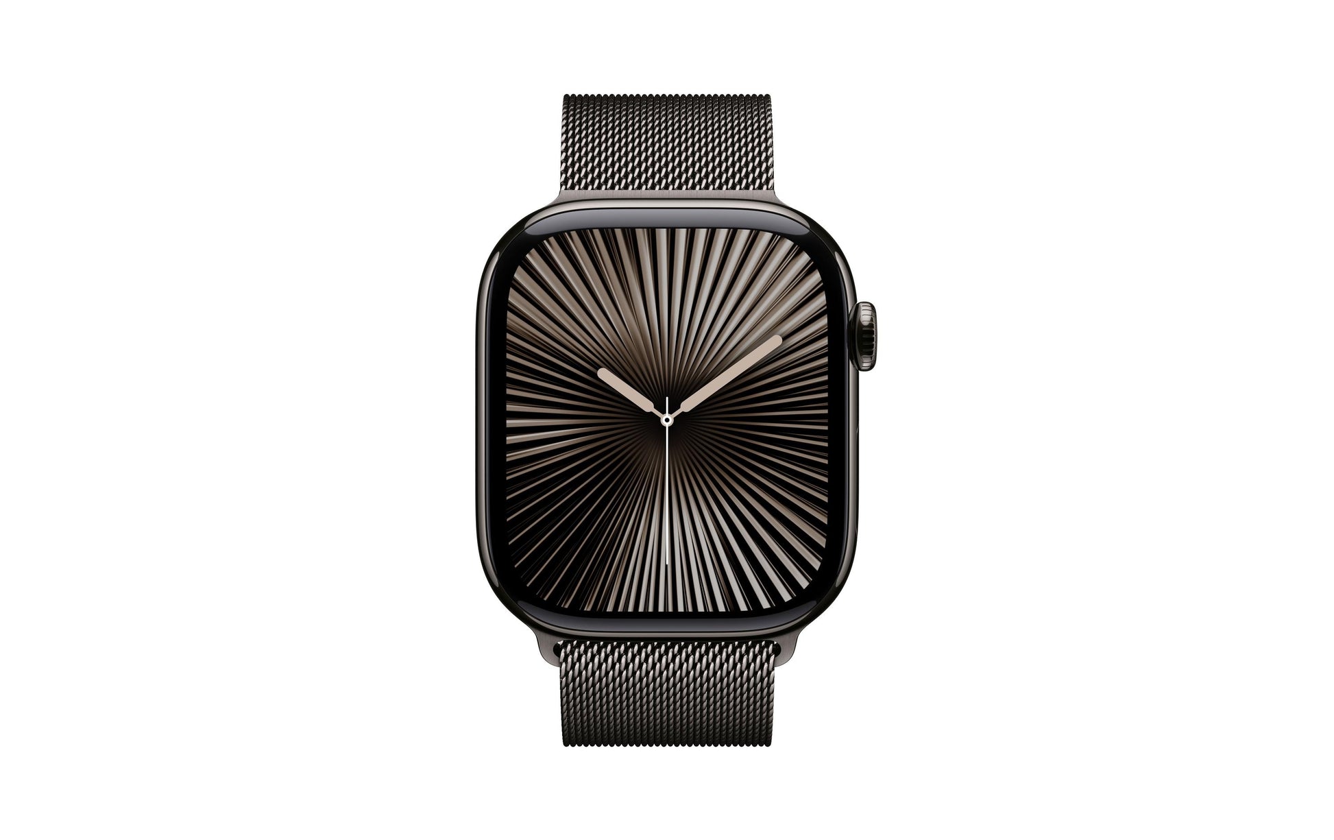 Apple Watch S10 – Smartwatch – 46 mm, LTE, OLED, 50 m, Slate Titanium, Bandgrösse S/M, Milanese Loop