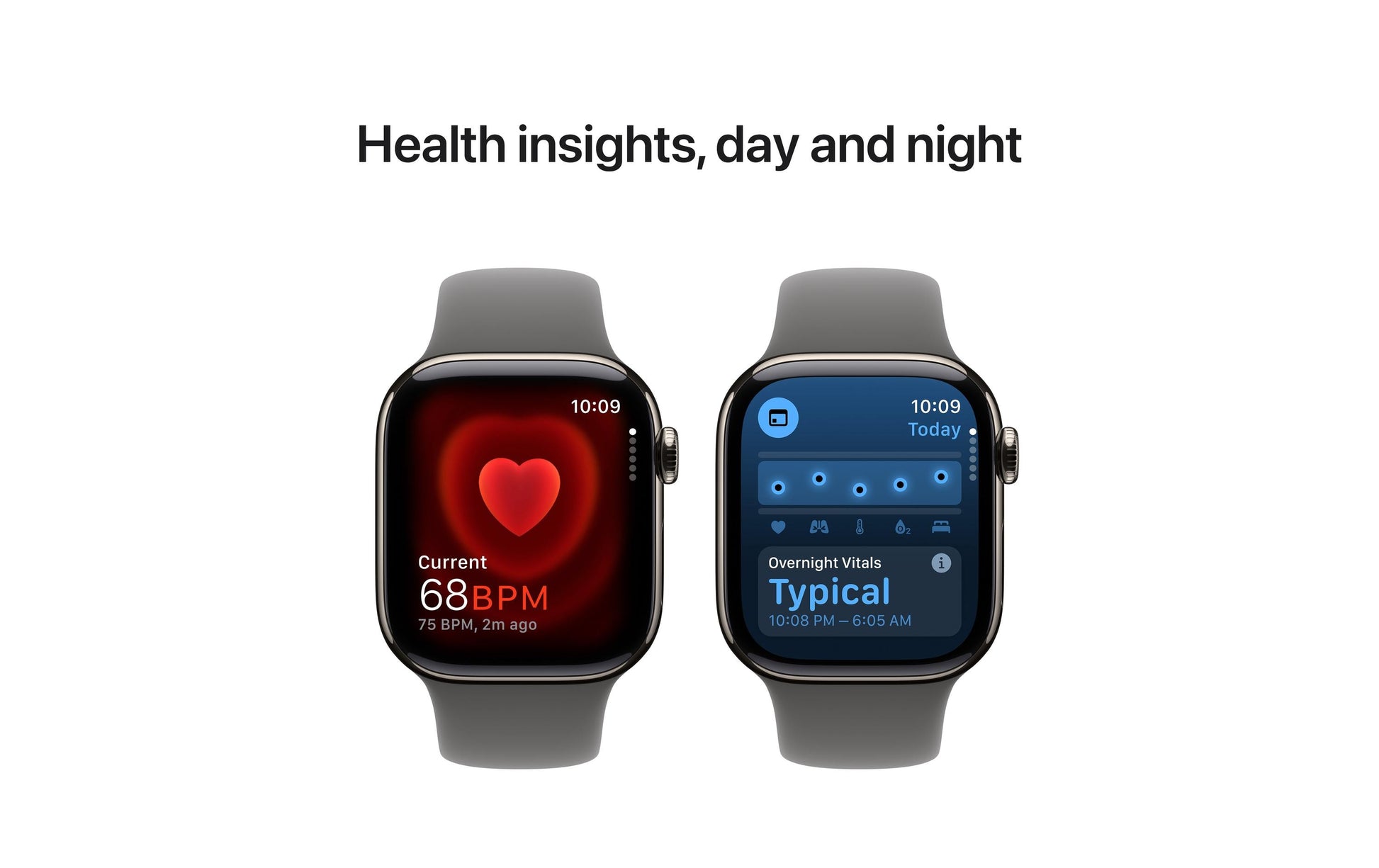 Apple Watch S10 – Smartwatch – 42 mm, LTE, AMOLED, 50 m, Natur Titan, Stone Grey Sportarmband M/L