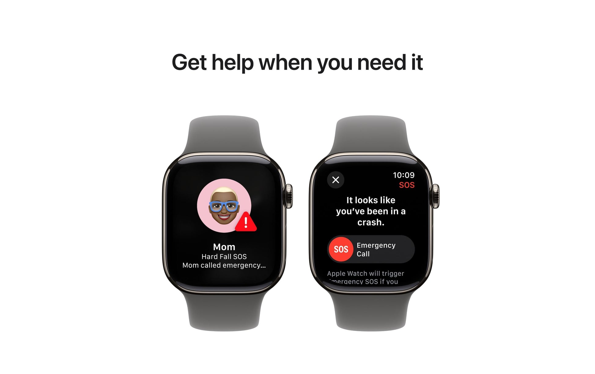 Apple Watch S10 – Smartwatch – 42 mm, LTE, AMOLED, 50 m, Natur Titan, Stone Grey Sportarmband M/L