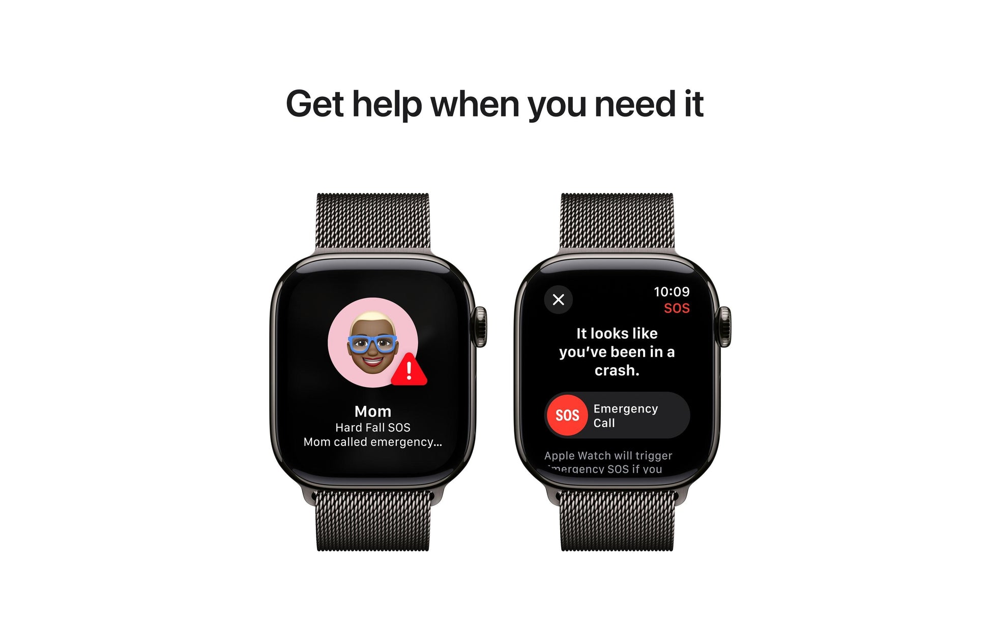 Apple Watch S10 – Smartwatch – 42 mm, LTE, OLED, 50 m, Slate, Milanese Loop
