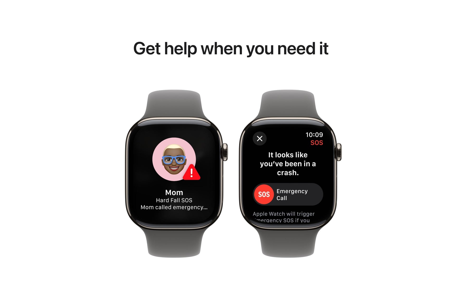 Apple Watch S10 – Smartwatch – 46 mm, LTE, OLED, 50 m, IP6X, Natural Titanium, Stone Grey, Armbandgrösse S/M