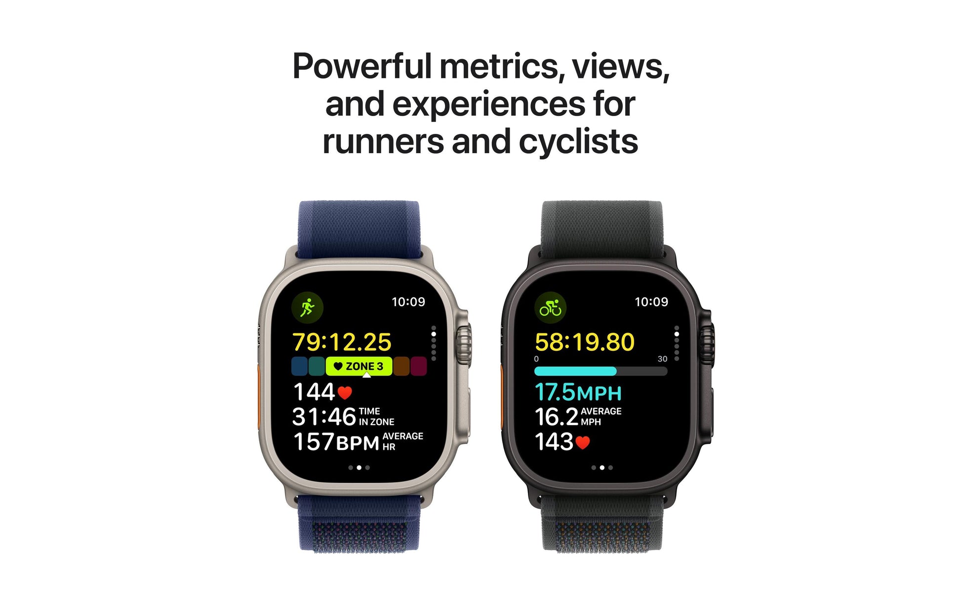 Apple Watch Ultra 2 49 mm GPS + Cellular – Titan Schwarz, Dark Green Alpine Loop, M, 100 m, für iPhone