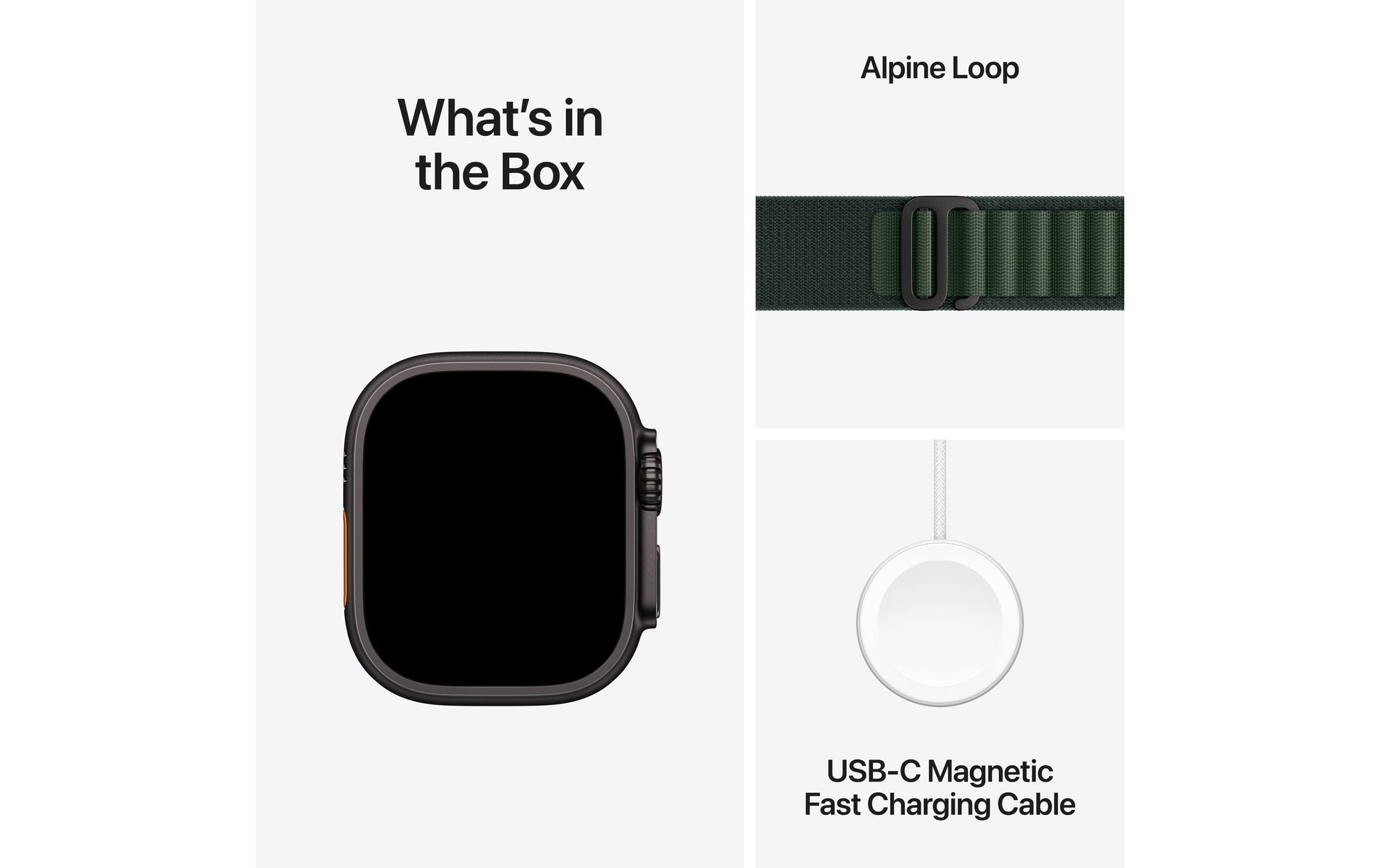 Apple Watch Ultra 2 (2024) – GPS-Smartwatch – 49 mm, Saphirglas, 100 m, Schwarz Titan