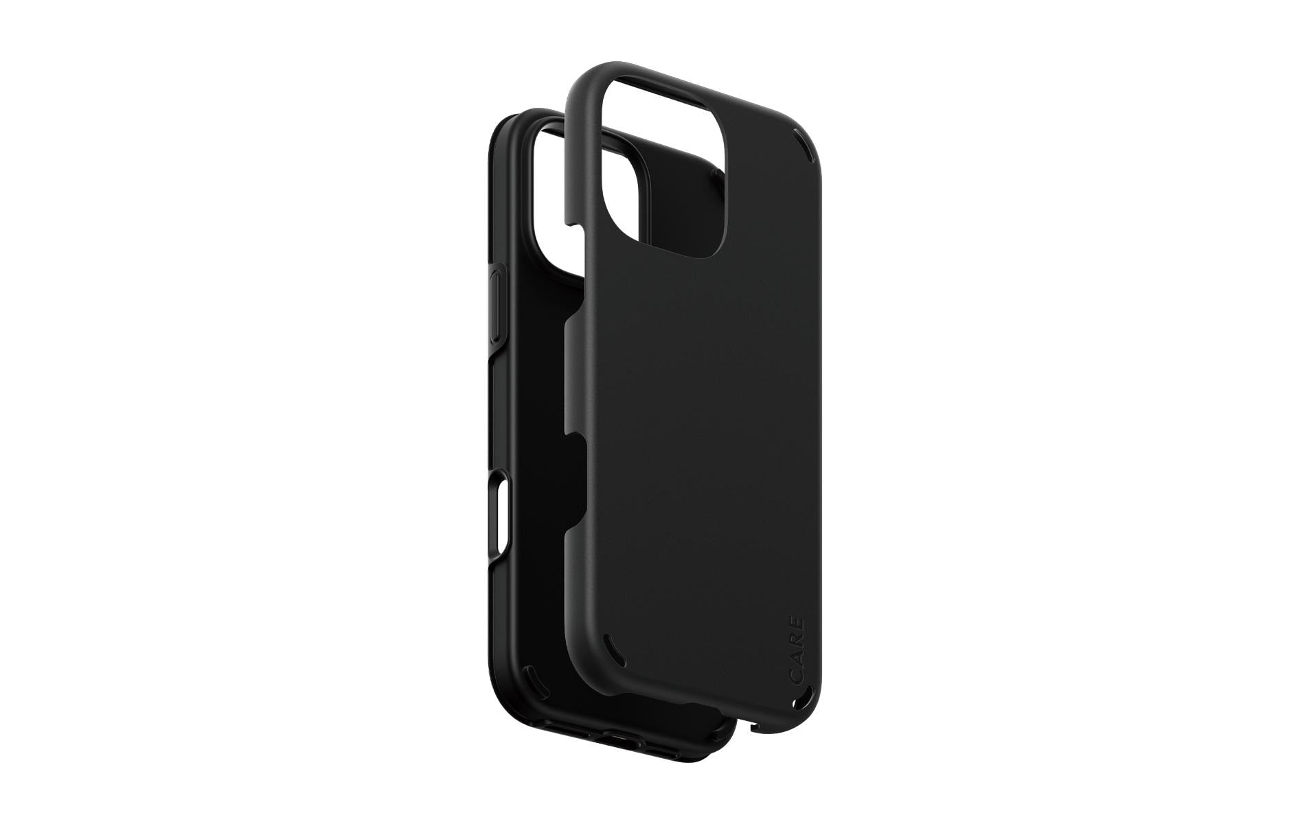PanzerGlass CARE Feature Backcover – für Apple iPhone 16 Pro Max – Kunststoff, schwarz, bis 4,8 m sturzsicher
