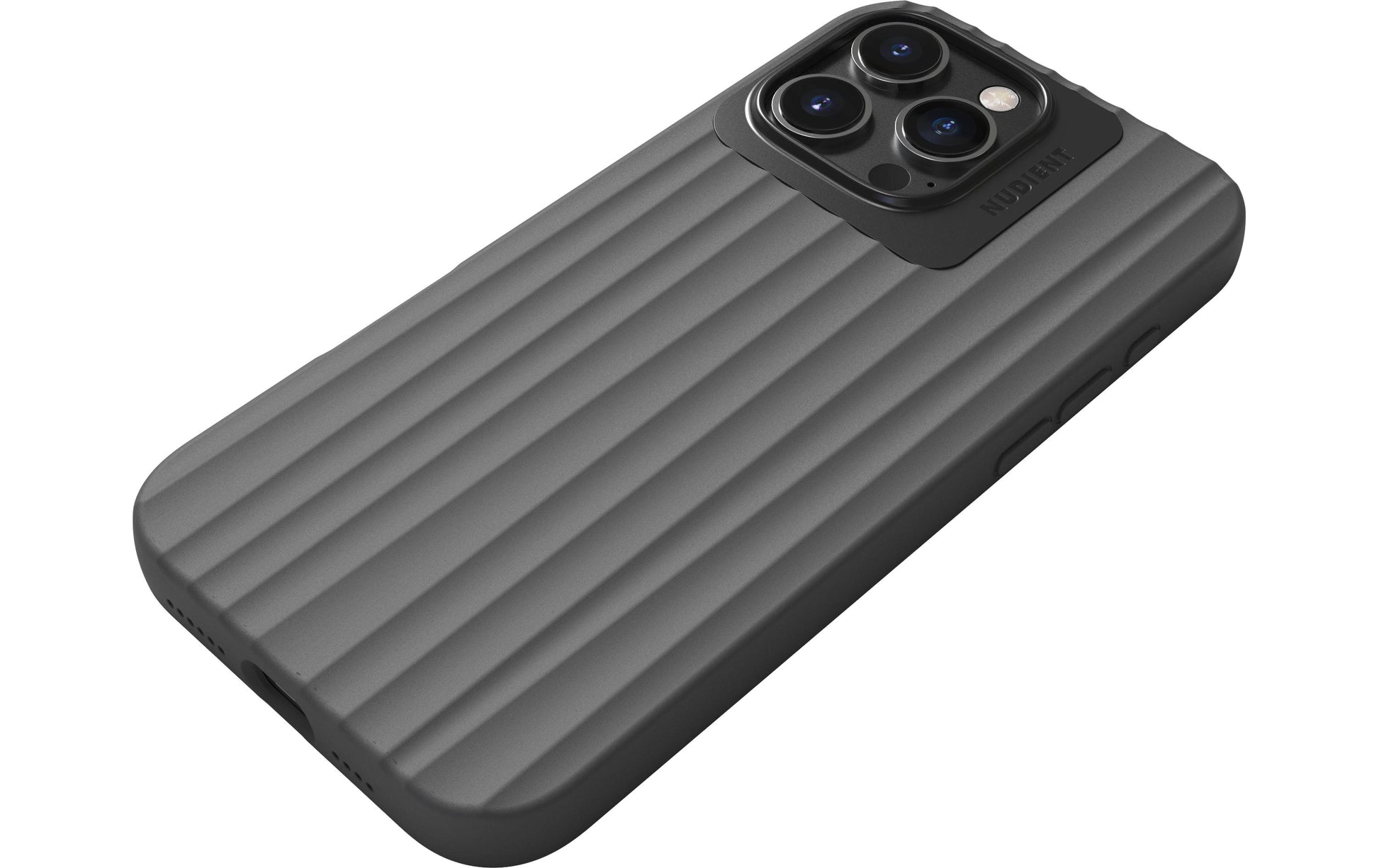 Nudient – Backcover Bold – für Apple iPhone 16 Pro Max – schwarz – MagSafe-kompatibel
