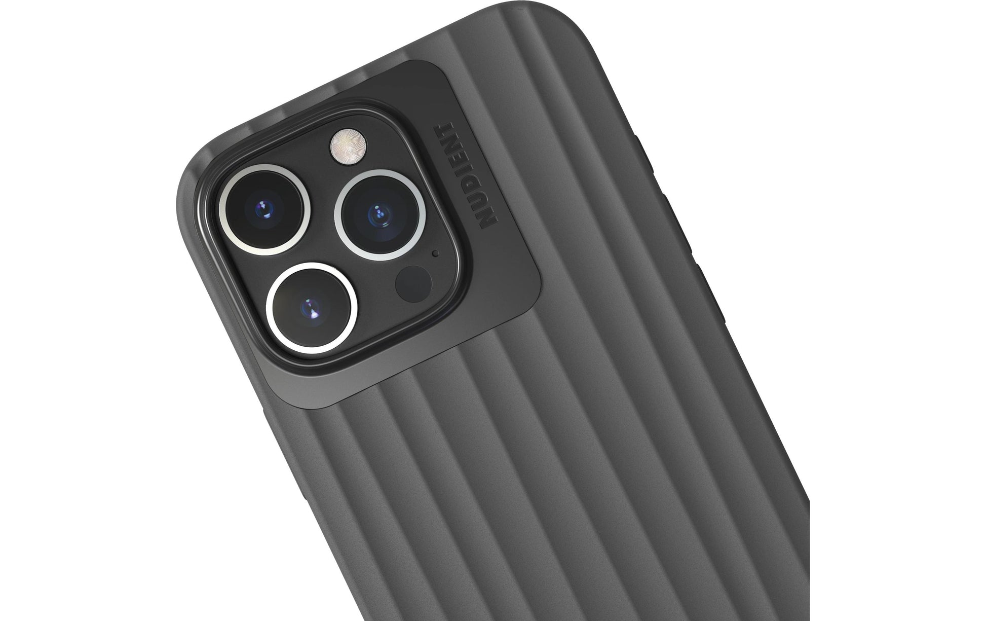Nudient – Backcover Bold – für Apple iPhone 16 Pro Max – schwarz – MagSafe-kompatibel