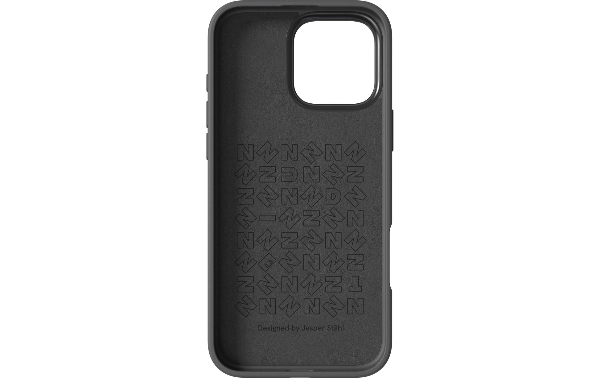 Nudient – Backcover Bold – für Apple iPhone 16 Pro Max – schwarz – MagSafe-kompatibel