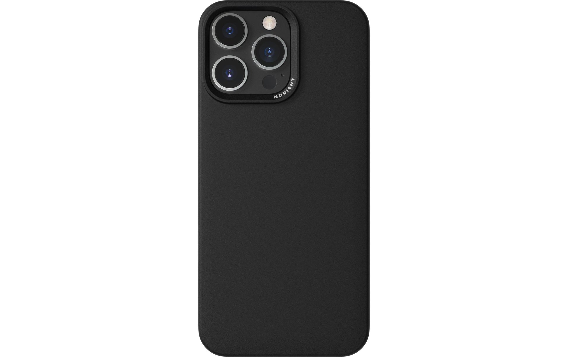 NUDIENT Thin Backcover – für Apple iPhone 16 Pro Max, MagSafe, Kunststoff, Schwarz