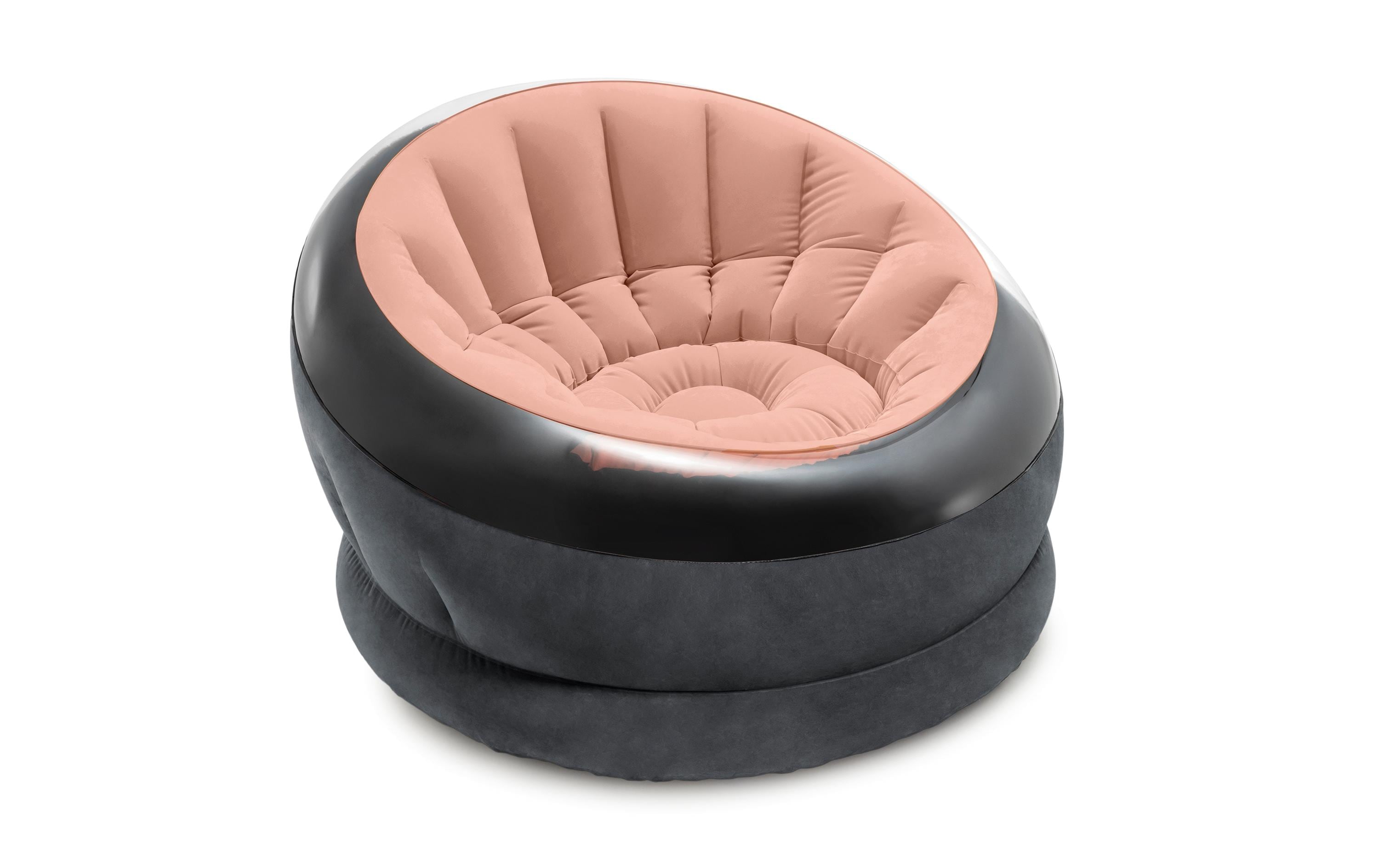 Intex Beistelltisch – 112 × 69 × 109 cm – PVC – Schwarz/Rosa