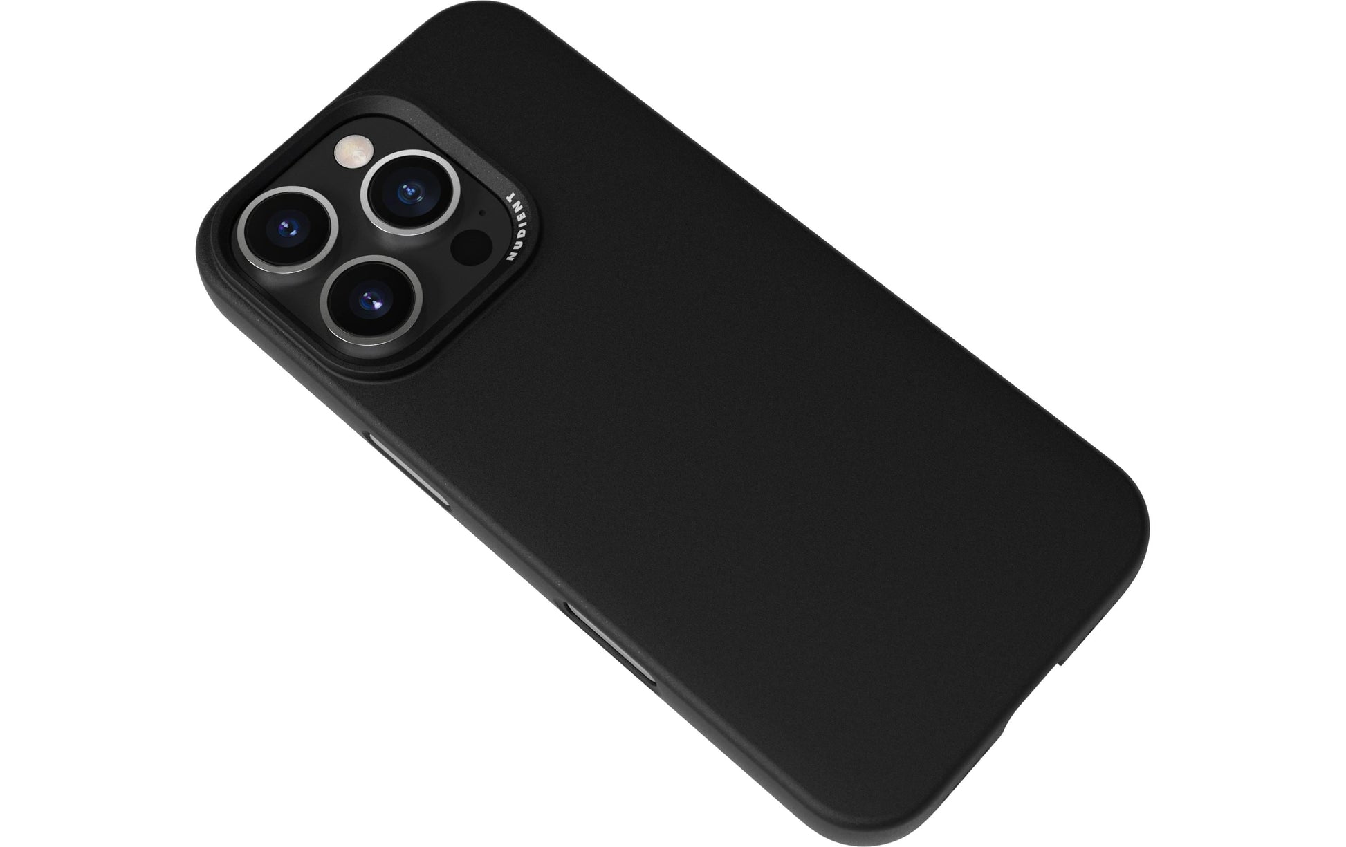 Nudient – Backcover – für Apple iPhone 16 Pro – schwarz – MagSafe-kompatibel
