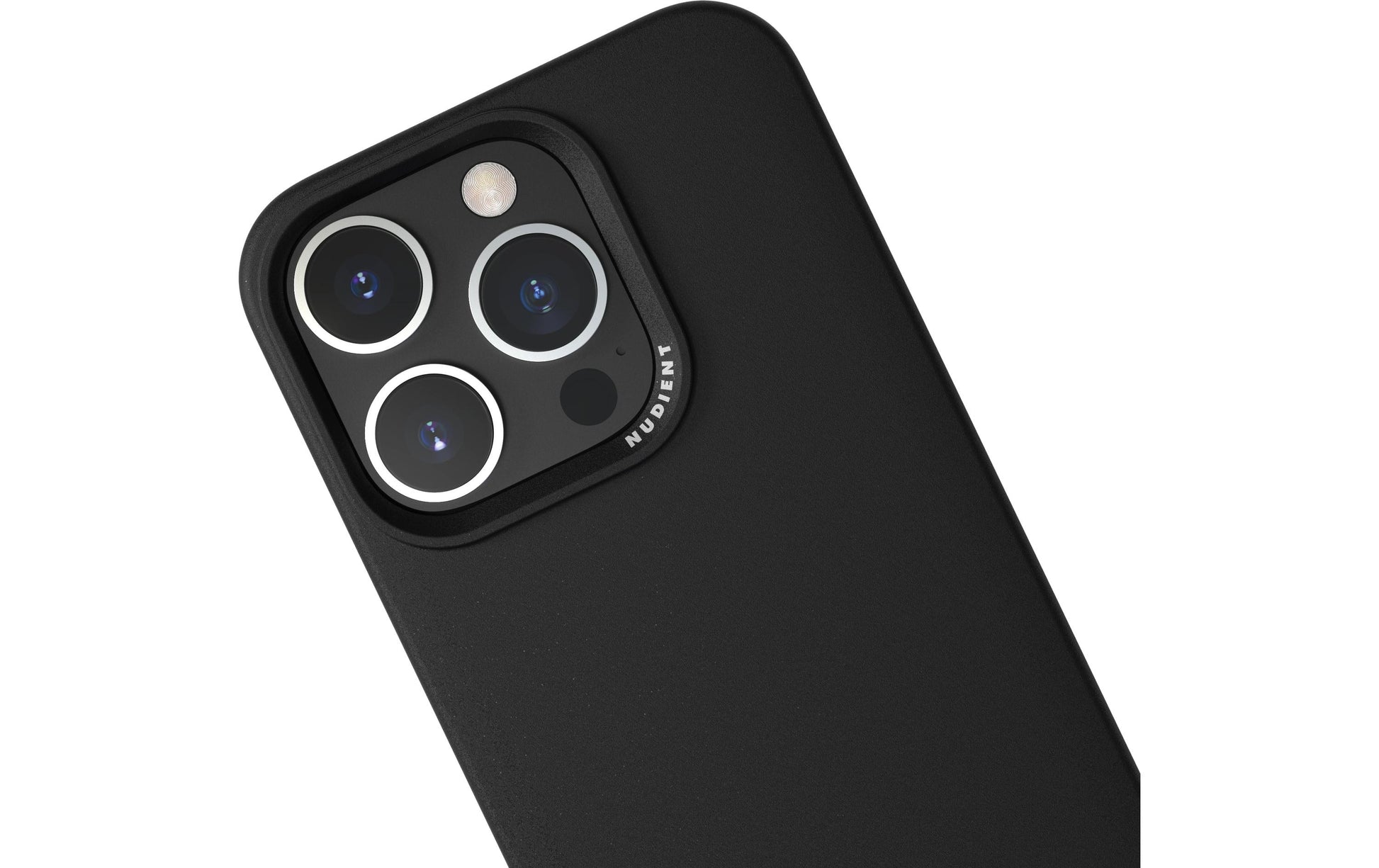 Nudient – Backcover – für Apple iPhone 16 Pro – schwarz – MagSafe-kompatibel