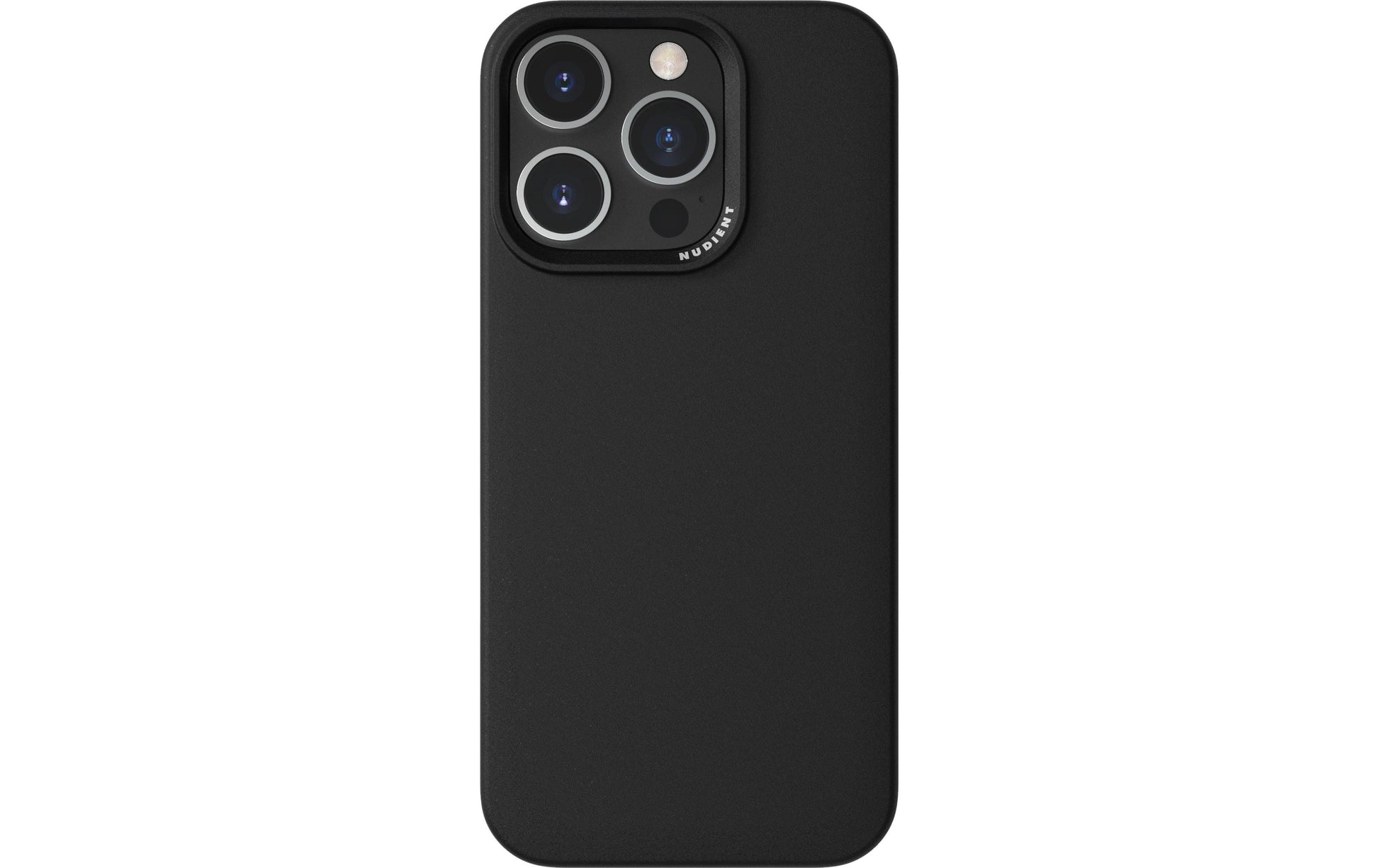 Nudient – Backcover – für Apple iPhone 16 Pro – schwarz – MagSafe-kompatibel