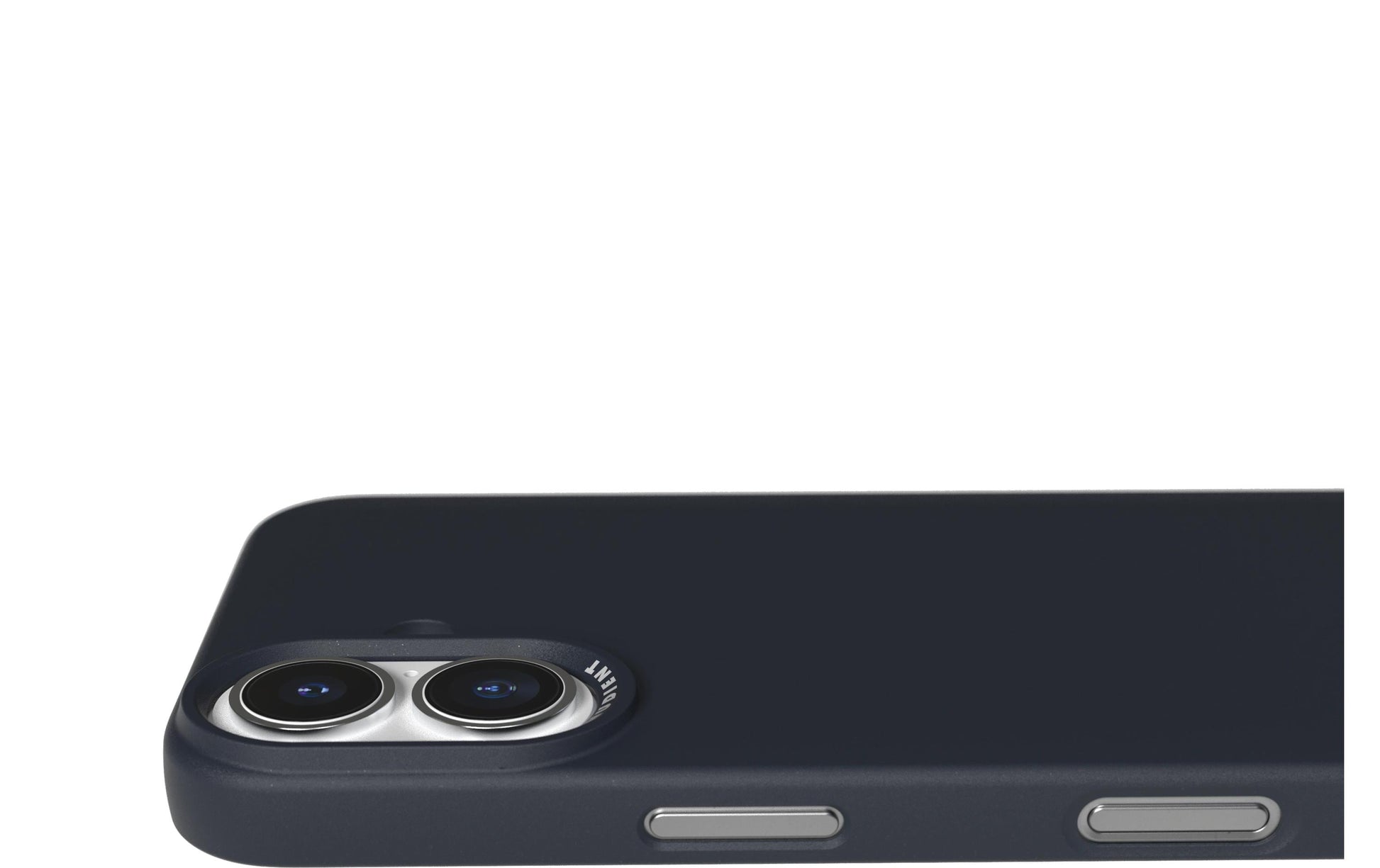 Nudient Thin – Rückcover – für Apple iPhone 16, MagSafe, Kunststoff, Midwinter Blue