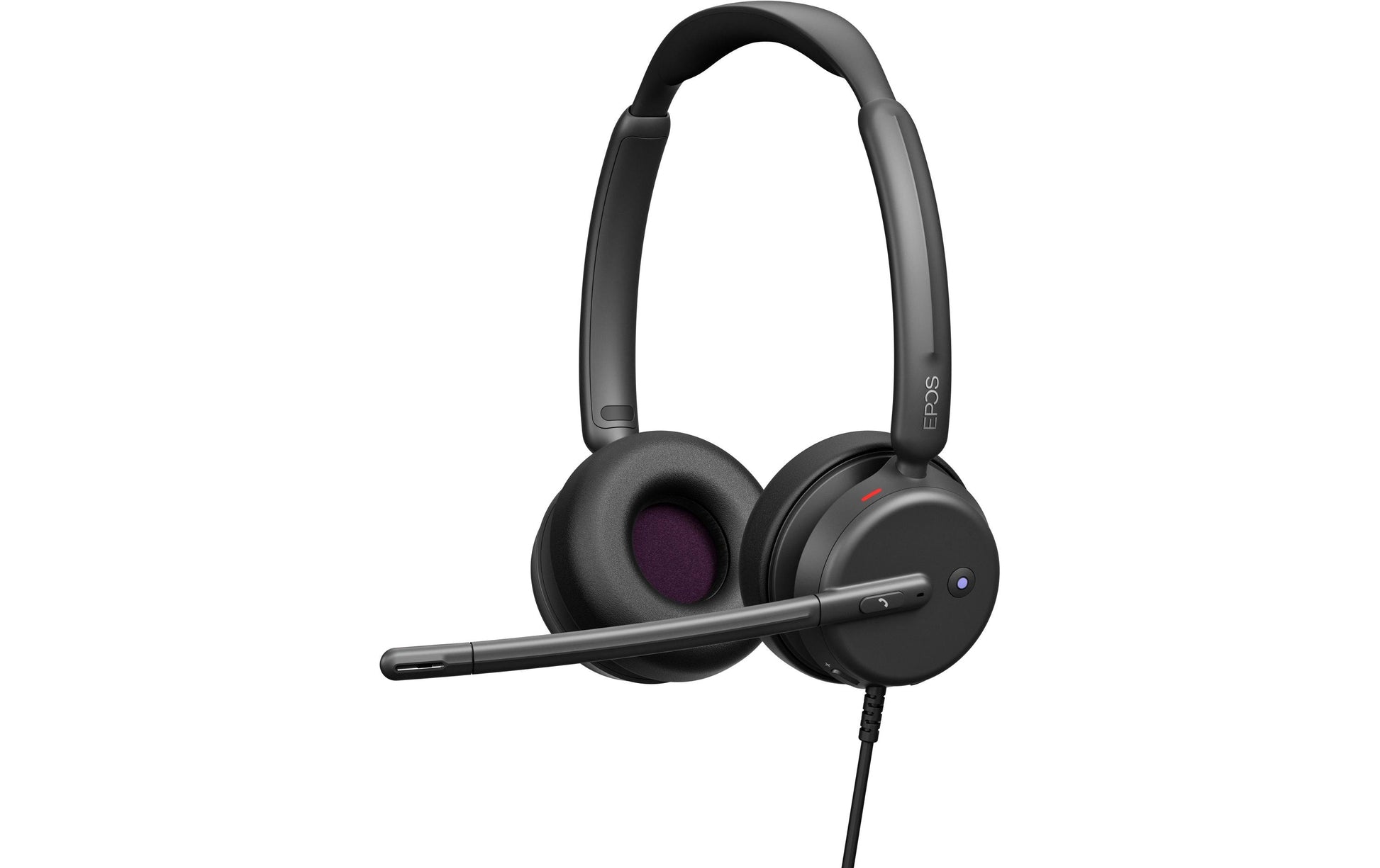 Epos IMPACT 460T MS – Duo Headset – USB‑C (mit USB‑A Adapter) – Teams-kompatibel