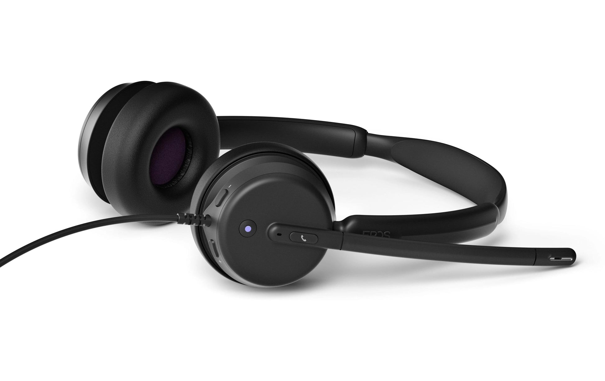 Epos IMPACT 460T MS – Duo Headset – USB‑C (mit USB‑A Adapter) – Teams-kompatibel