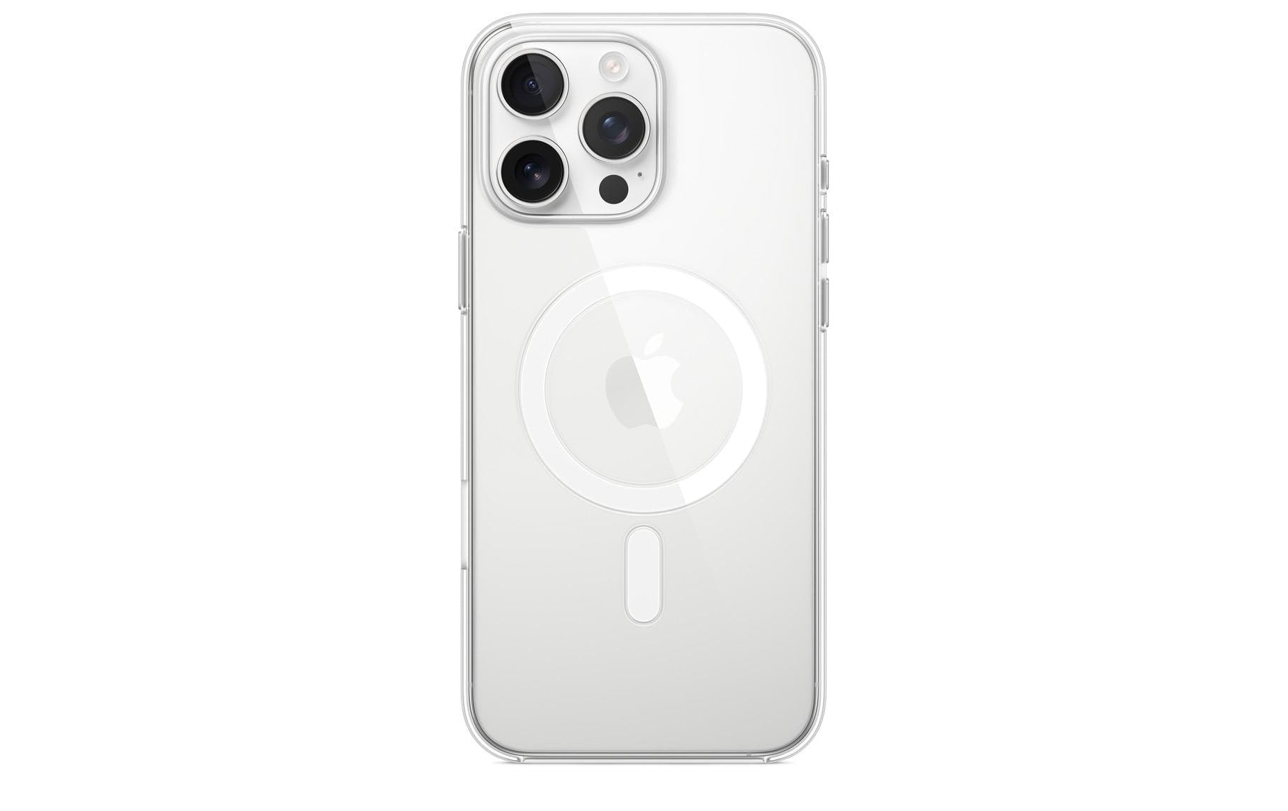 Apple Backcover – für Apple iPhone 16 Pro Max, MagSafe, PC, Transparent