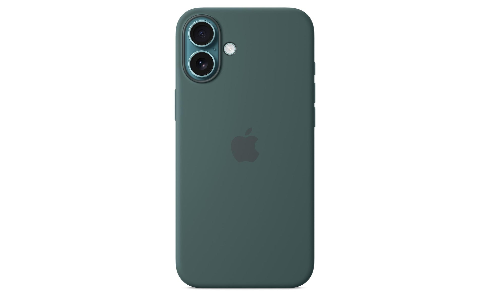 Apple Backcover – für Apple iPhone 16 Plus, MagSafe, Silikon+Mikrofaser, Seegrün