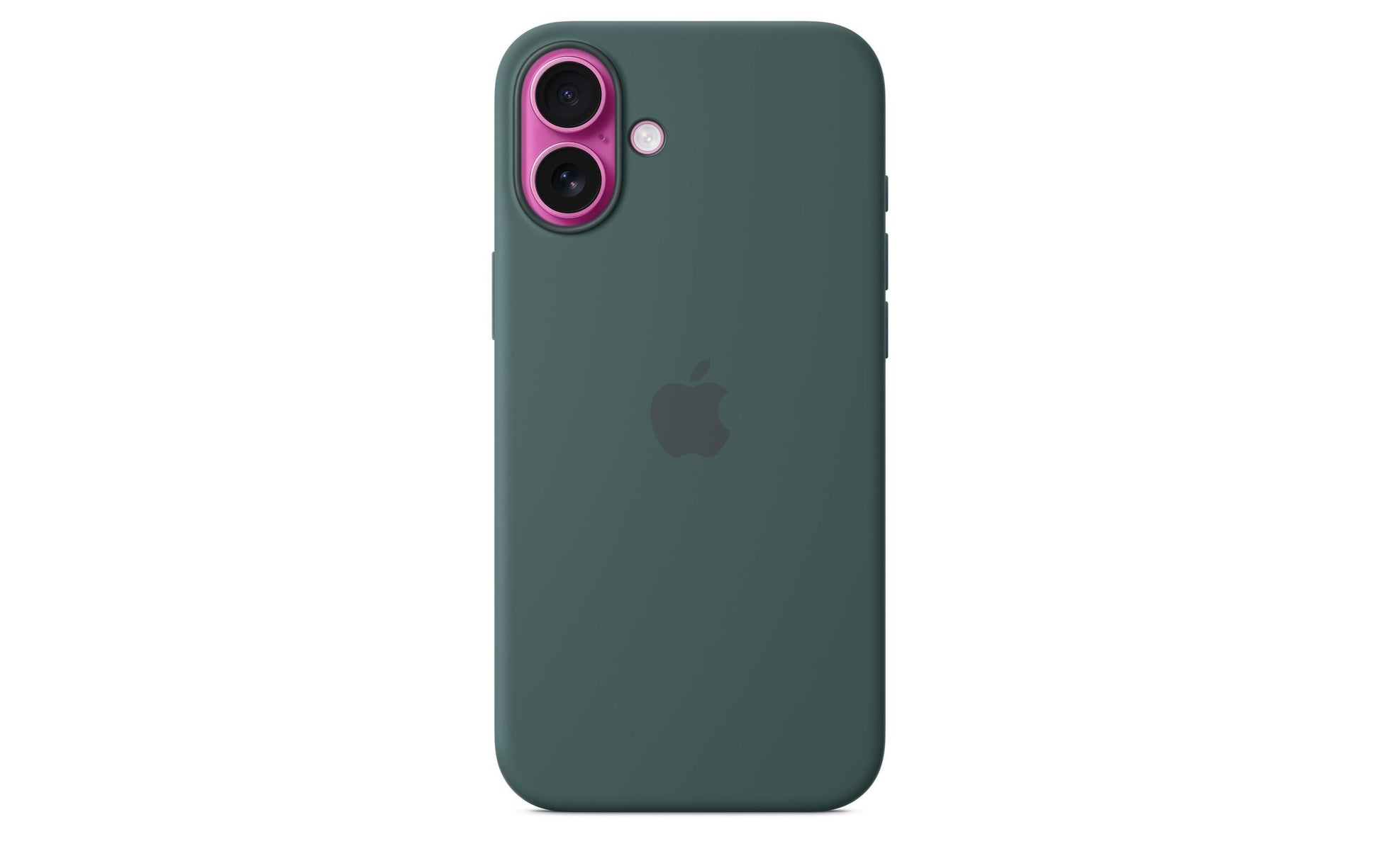 Apple Backcover – für Apple iPhone 16 Plus, MagSafe, Silikon+Mikrofaser, Seegrün