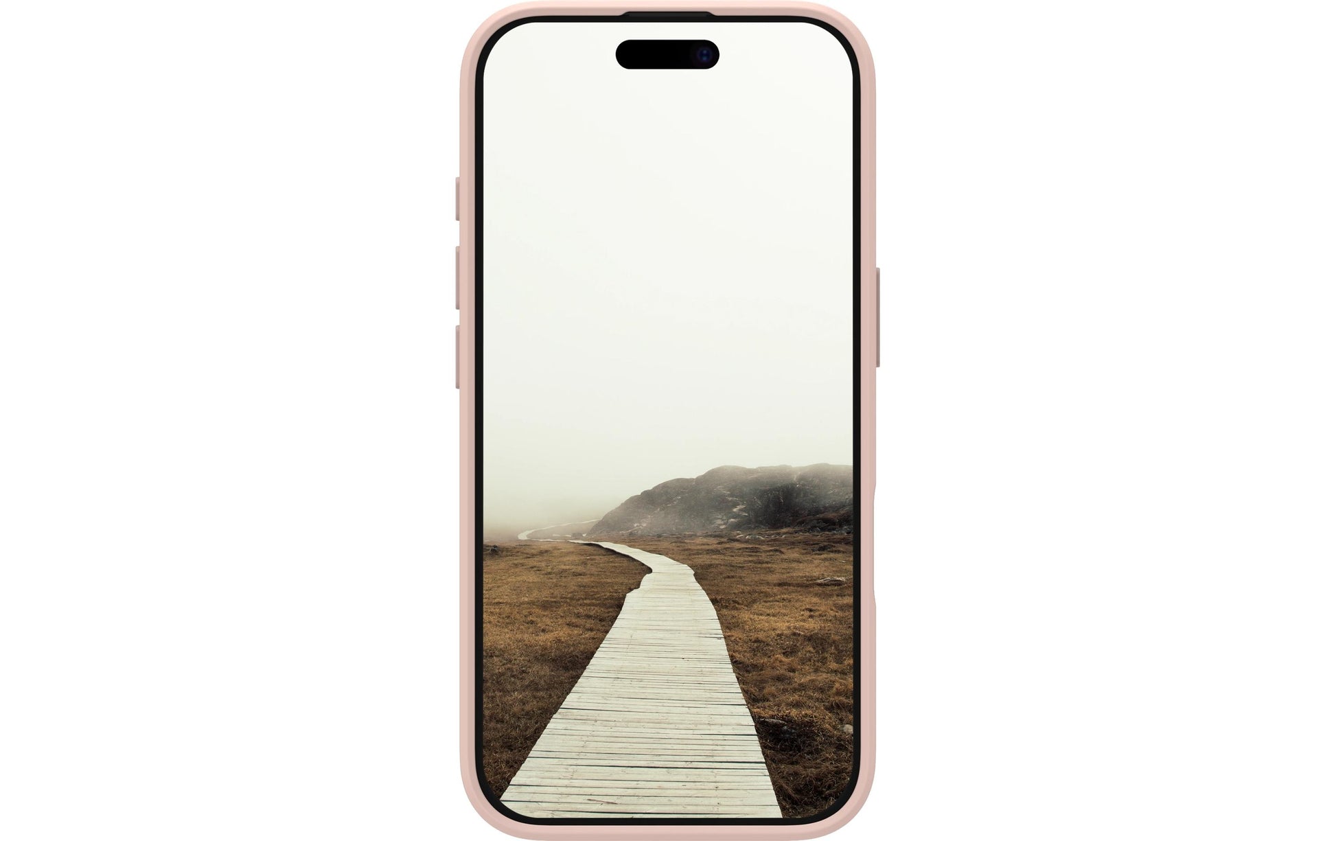 dbramante1928 Greenland Backcover – für Apple iPhone 16 Pro, recycelbarer Kunststoff, Pink Sand