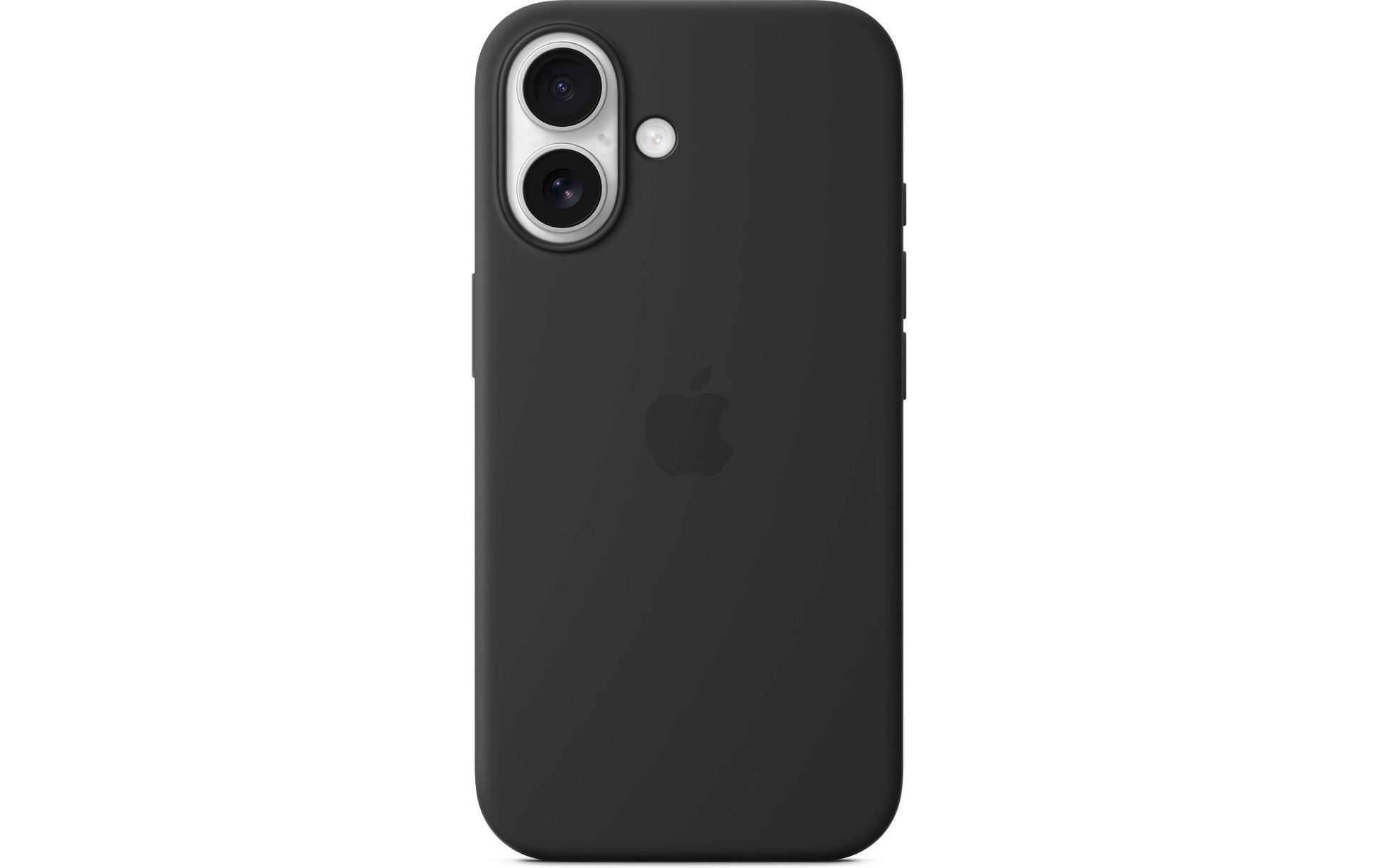 Apple Backcover – für Apple iPhone 16, MagSafe, Mikrofaser+Silikon, Schwarz