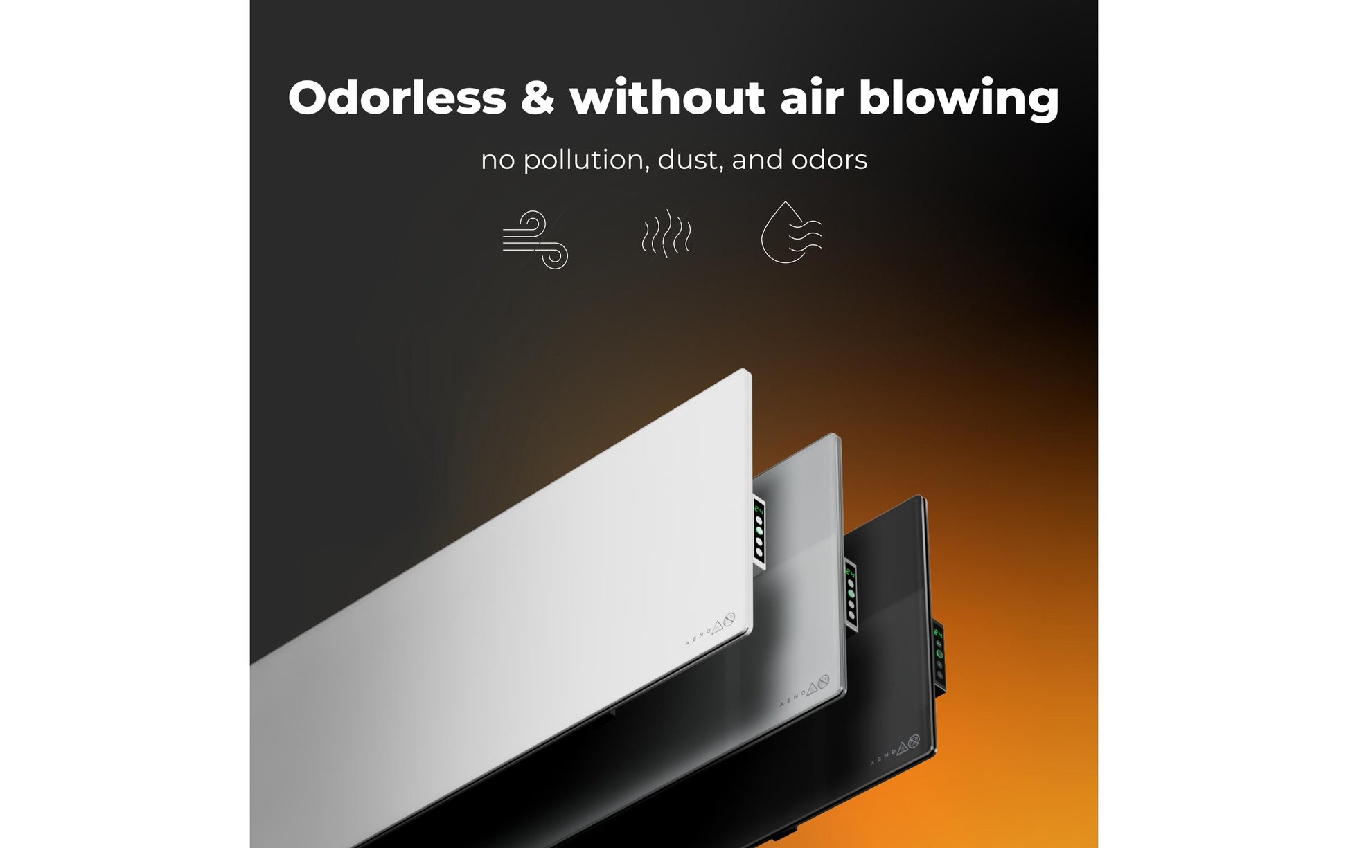 AENO Infrarot-Heizer AGH0005S – 700 W, bis 30m², WLAN, App-Steuerung