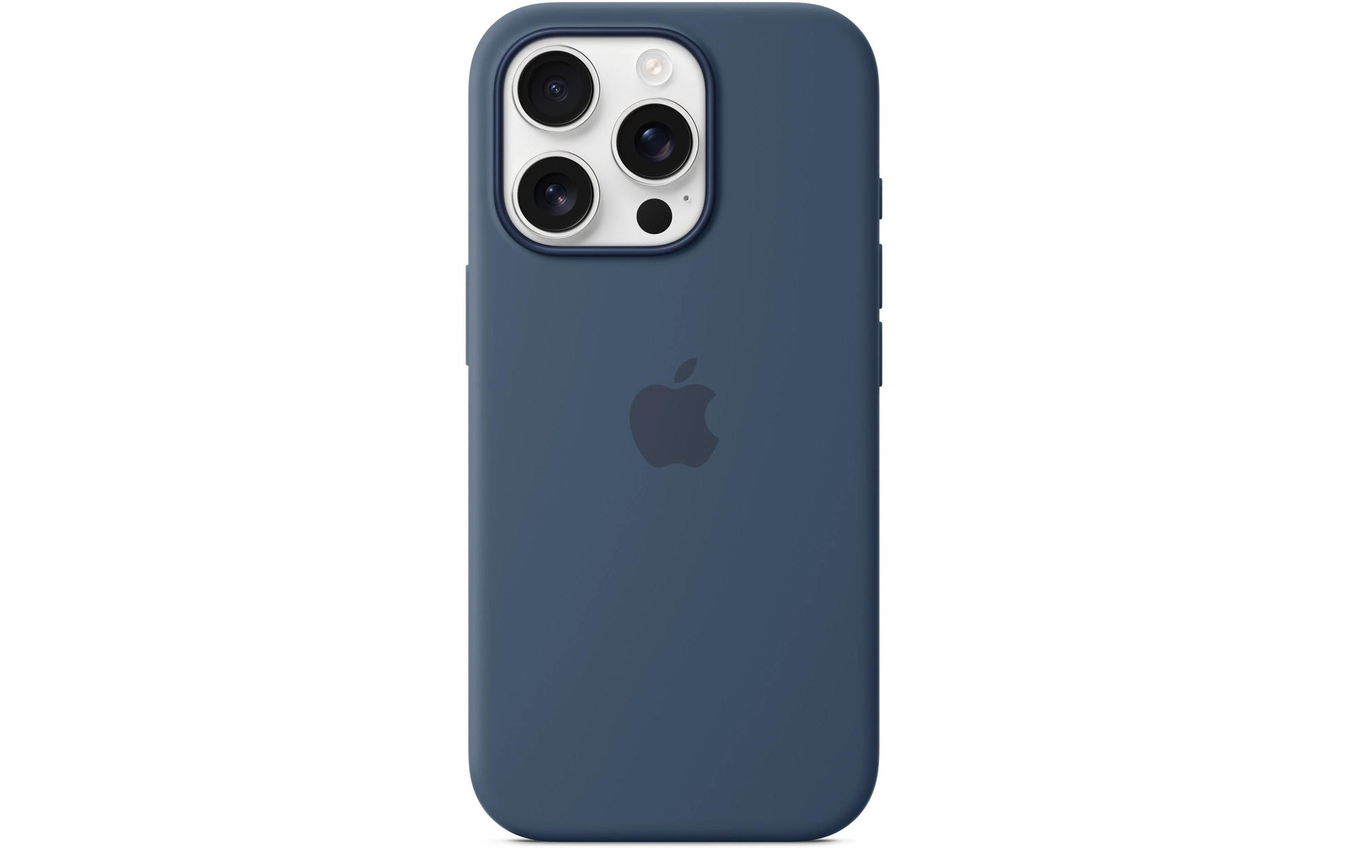 Apple Backcover – für Apple iPhone 16 Pro, MagSafe, Mikrofaser+Silikon, Blau