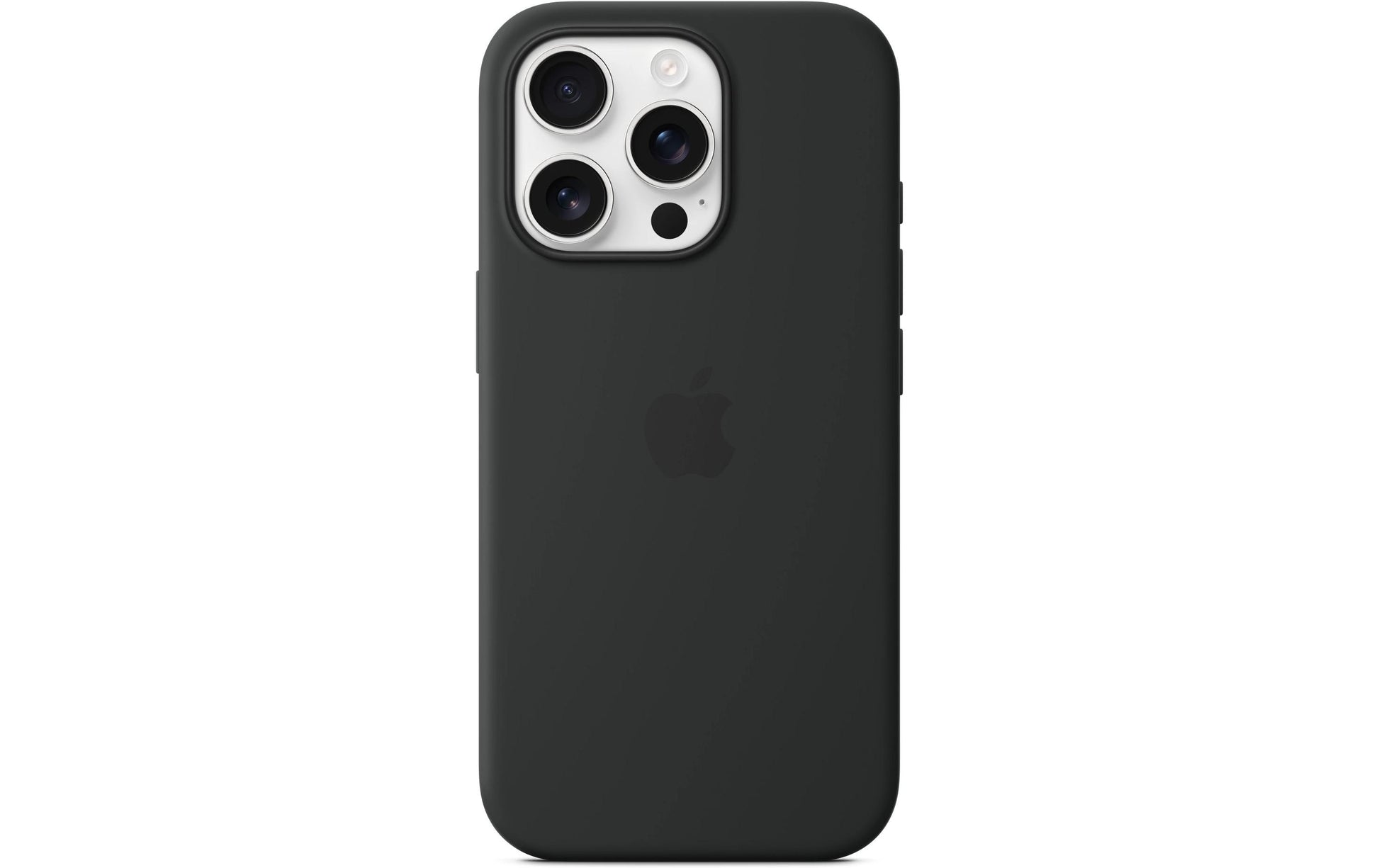 Apple Backcover – für Apple iPhone 16 Pro – schwarz – Silikon – MagSafe-kompatibel