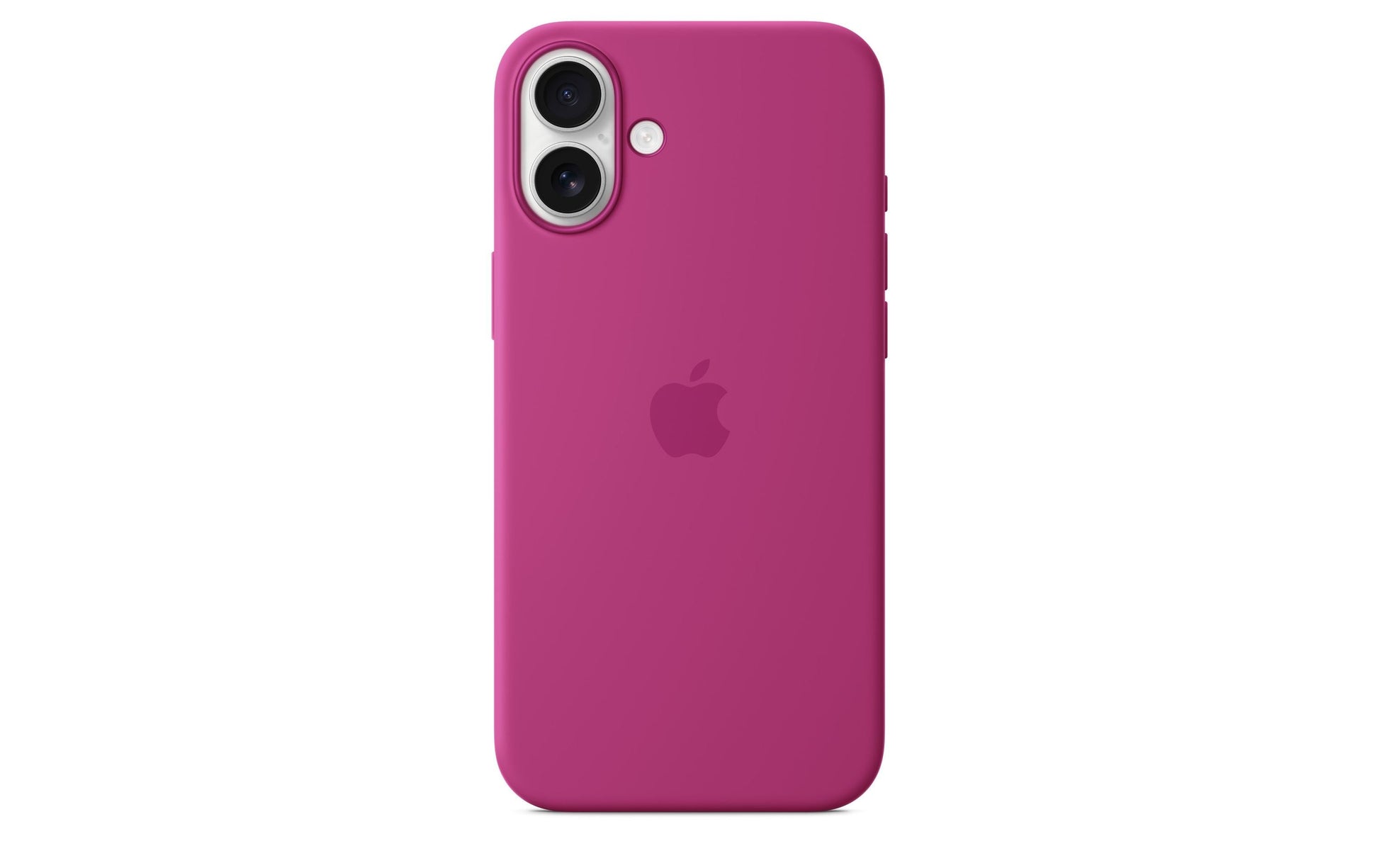 Apple Backcover – für Apple iPhone 16 Plus, MagSafe, Mikrofaser+Silikon, Fuchsia