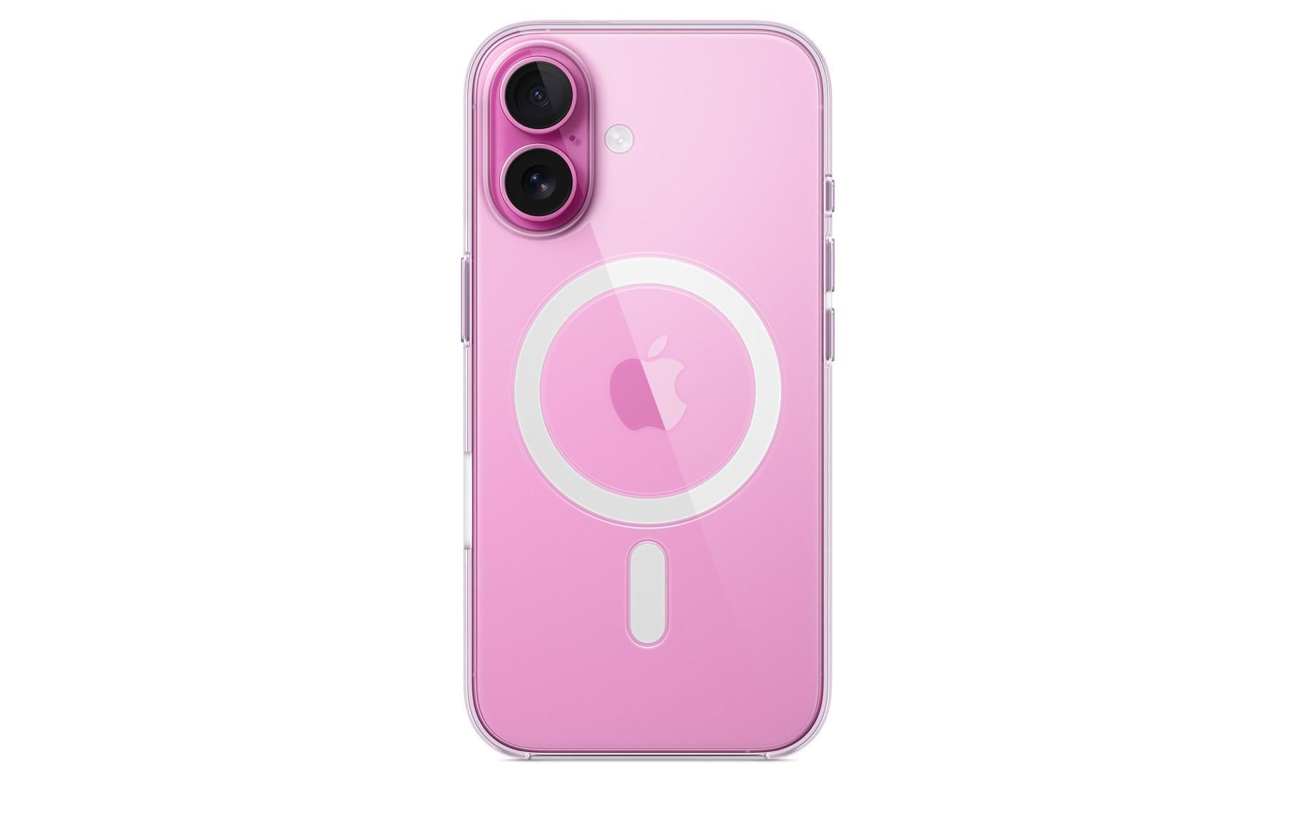 Apple Backcover – für Apple iPhone 16, MagSafe, PC, Transparent