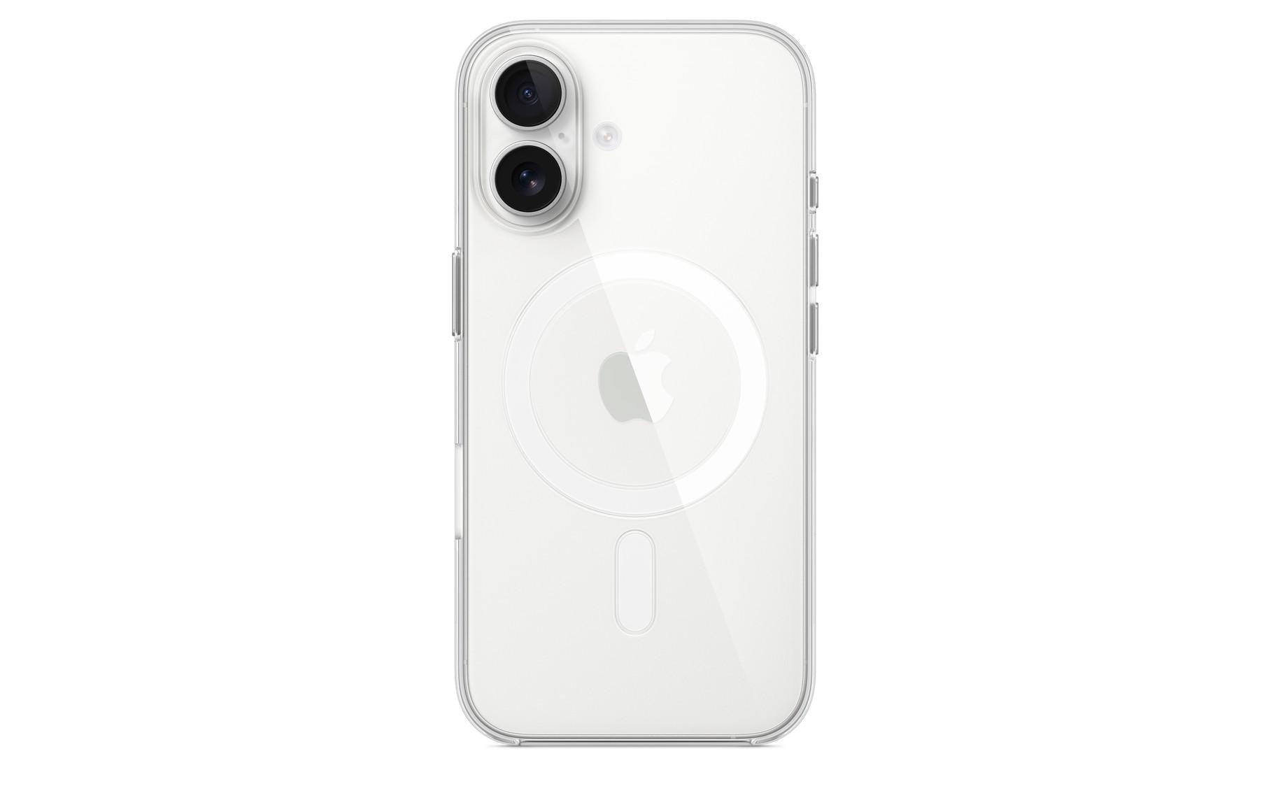 Apple Backcover – für Apple iPhone 16, MagSafe, PC, Transparent