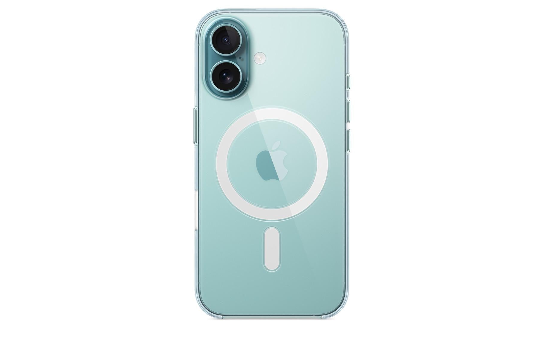 Apple Backcover – für Apple iPhone 16, MagSafe, PC, Transparent